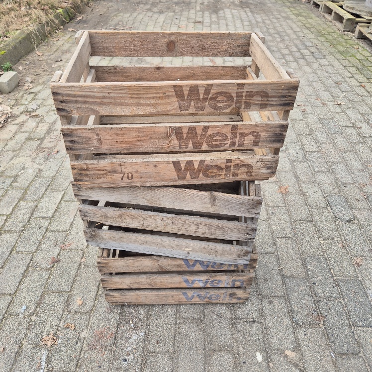 alte Weinkiste WEIN WEIN WEIN 2te Wahl