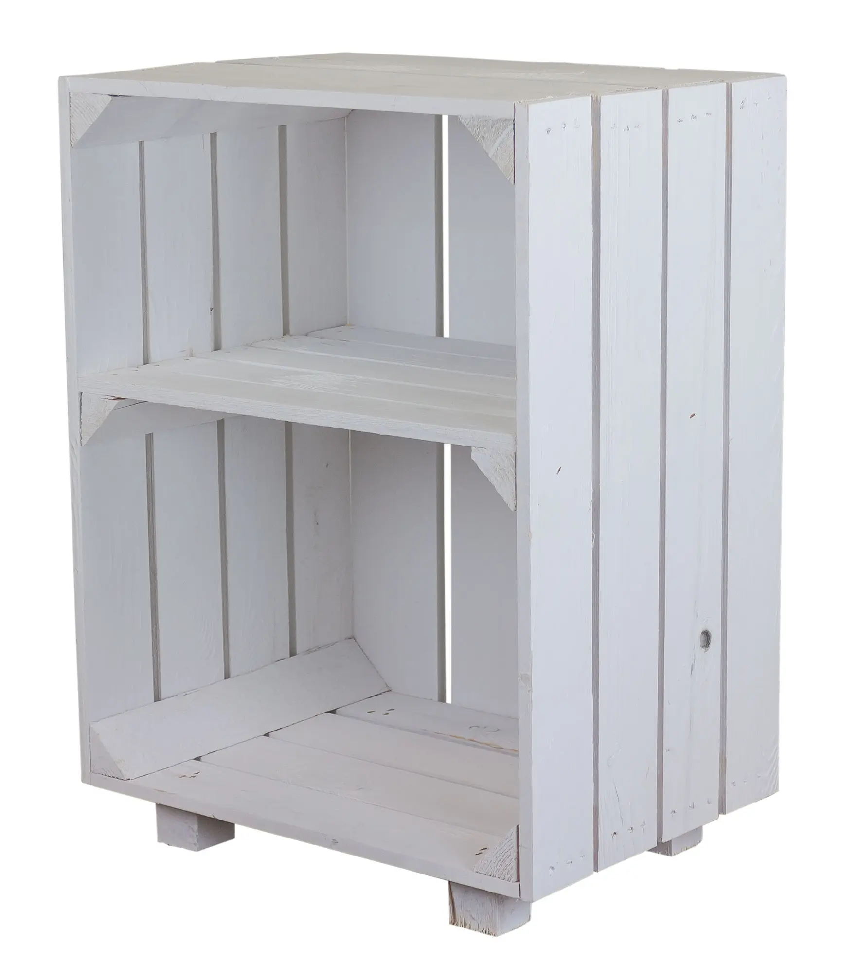 Nachttisch mit Mittelbrett und Füßen 30,5x40x54cm Nachttisch mit Mittelbrett und Füßen 30,5x40x54cm