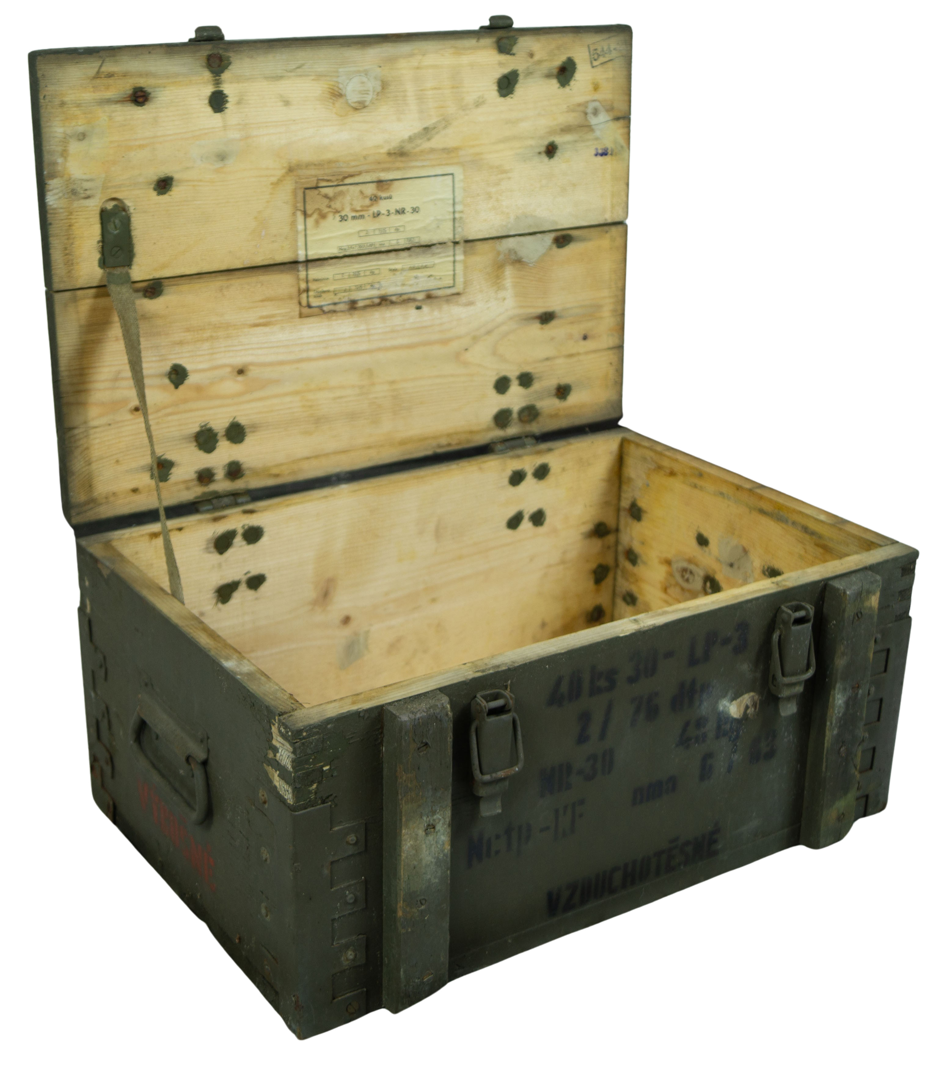 Munitionskiste 40 KS als Couchtisch