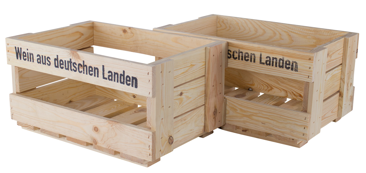 Neue Weinkiste - Wein aus deutschen Landen 46x30,5x24cm