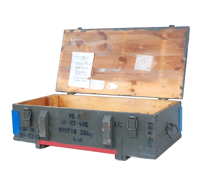 Munitionskiste Typ PG-7 80x42x24cm Munitionskiste Typ PG-7 80x42x24cm