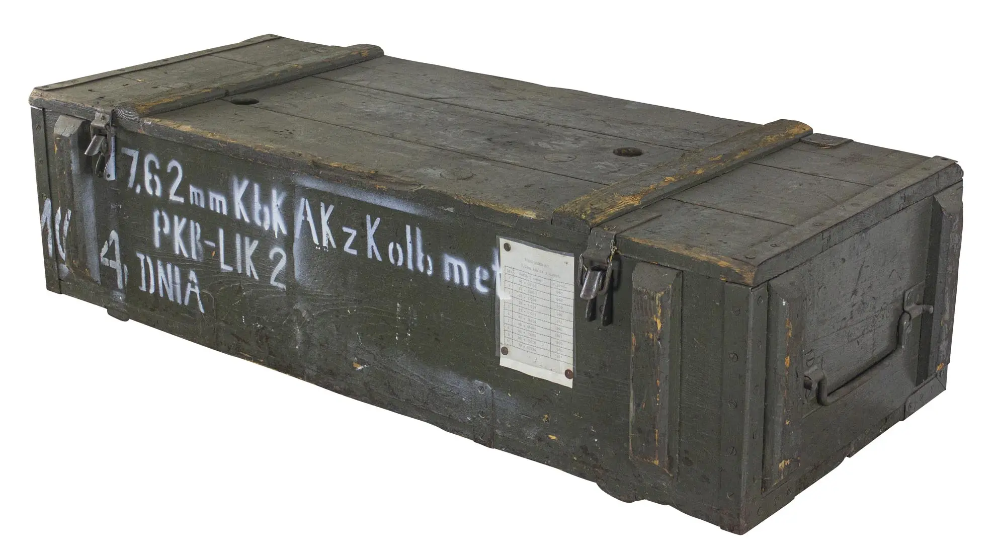 sehr grosse Munitionskiste 126er Maße: ca. 125x56x33 sehr grosse Munitionskiste 126er Maße: ca. 125x56x33