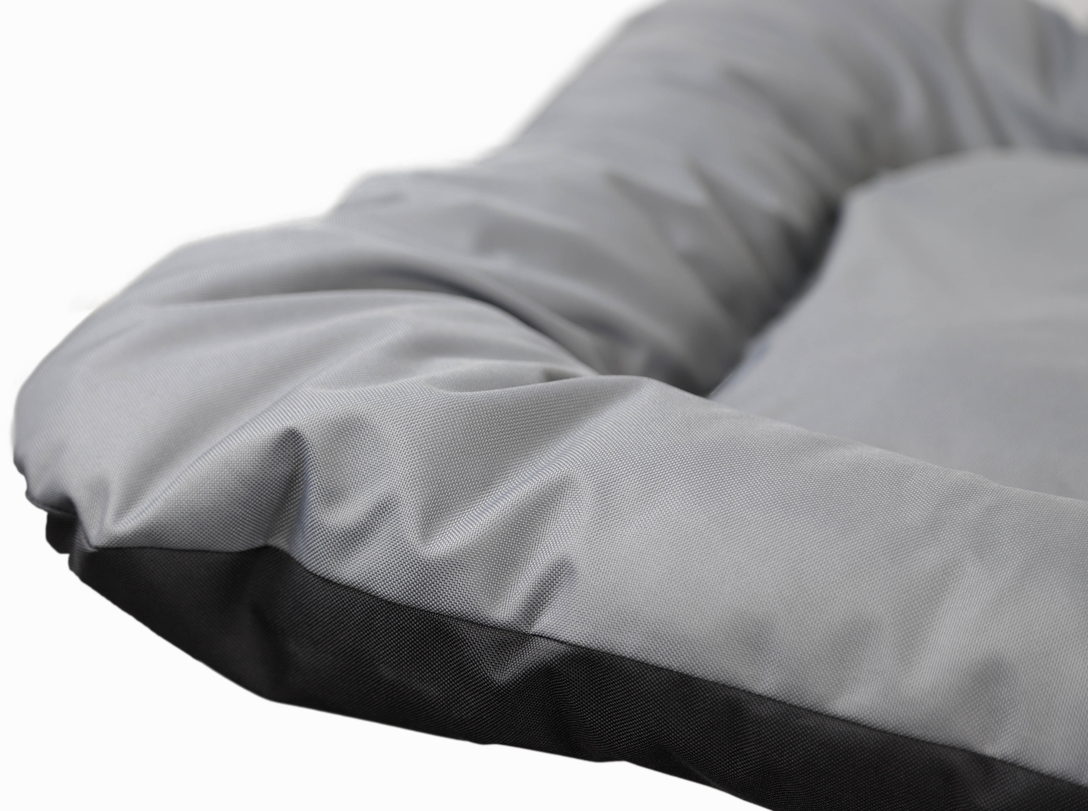 Graues Kissen für Hundebett Winston XXL 100x60x25cm