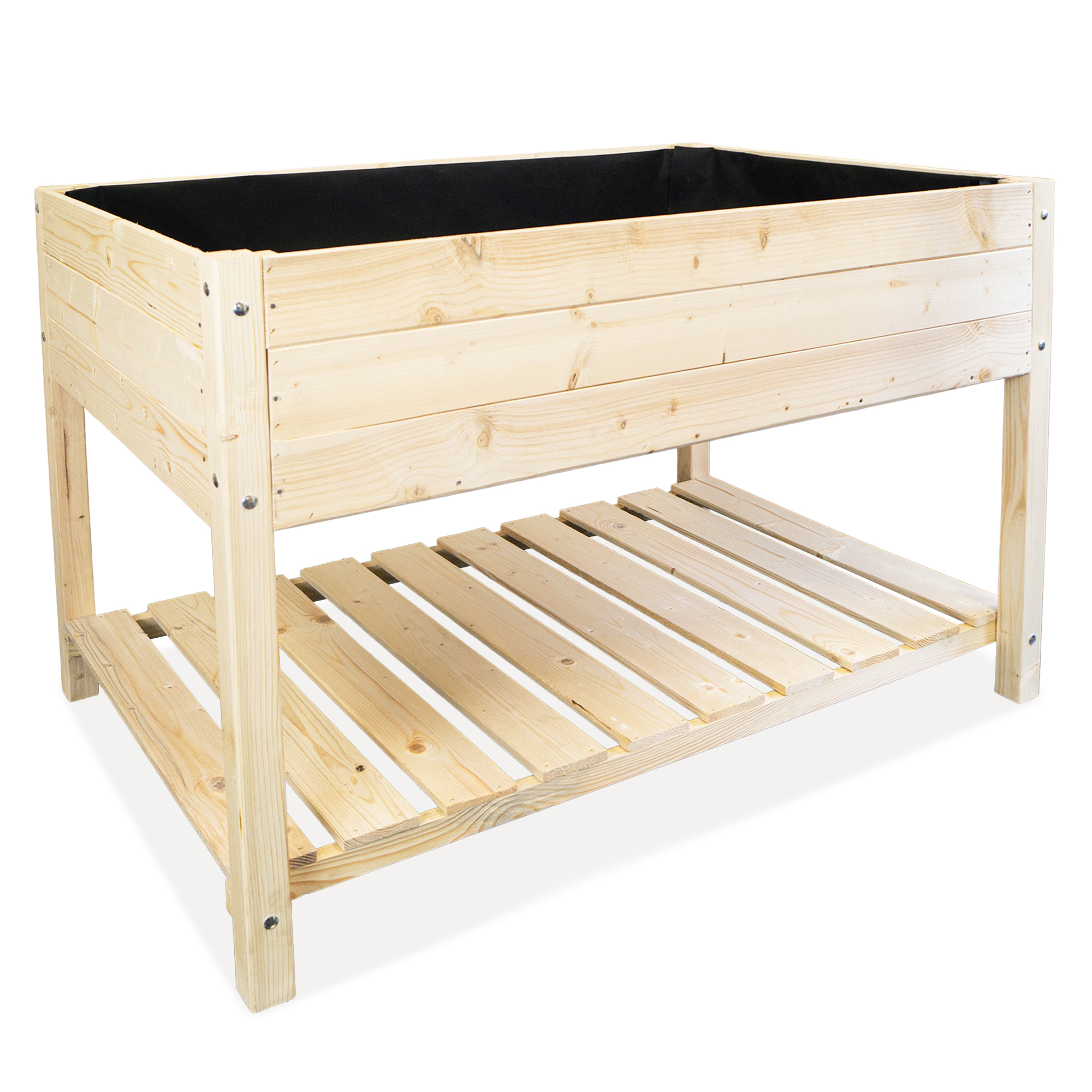 Hochbeet XL 118x79x78cm Natur Hochbeet XL 118x79x78cm Natur