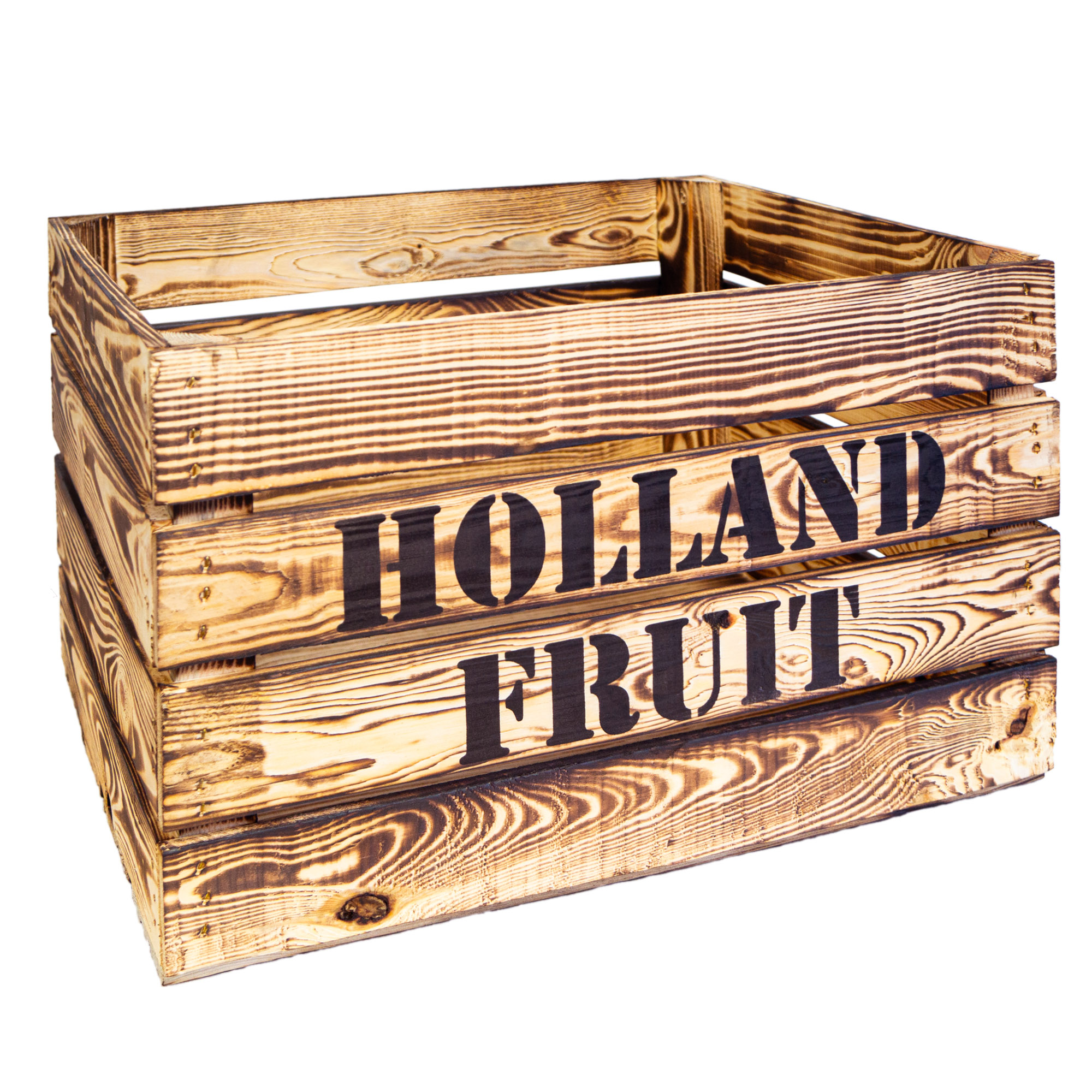 Obstkiste HOLLAND FRUIT Holland Fruit Geflammt Obstkiste HOLLAND FRUIT Holland Fruit Geflammt