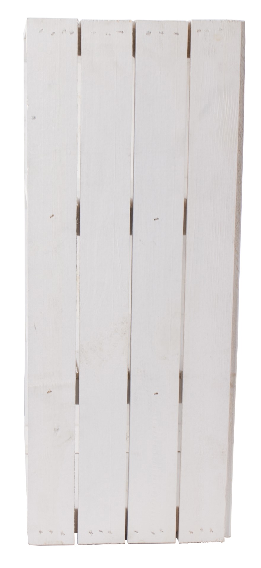 Weiße schmale Regalkiste mit Schubladen 68x40x31cm