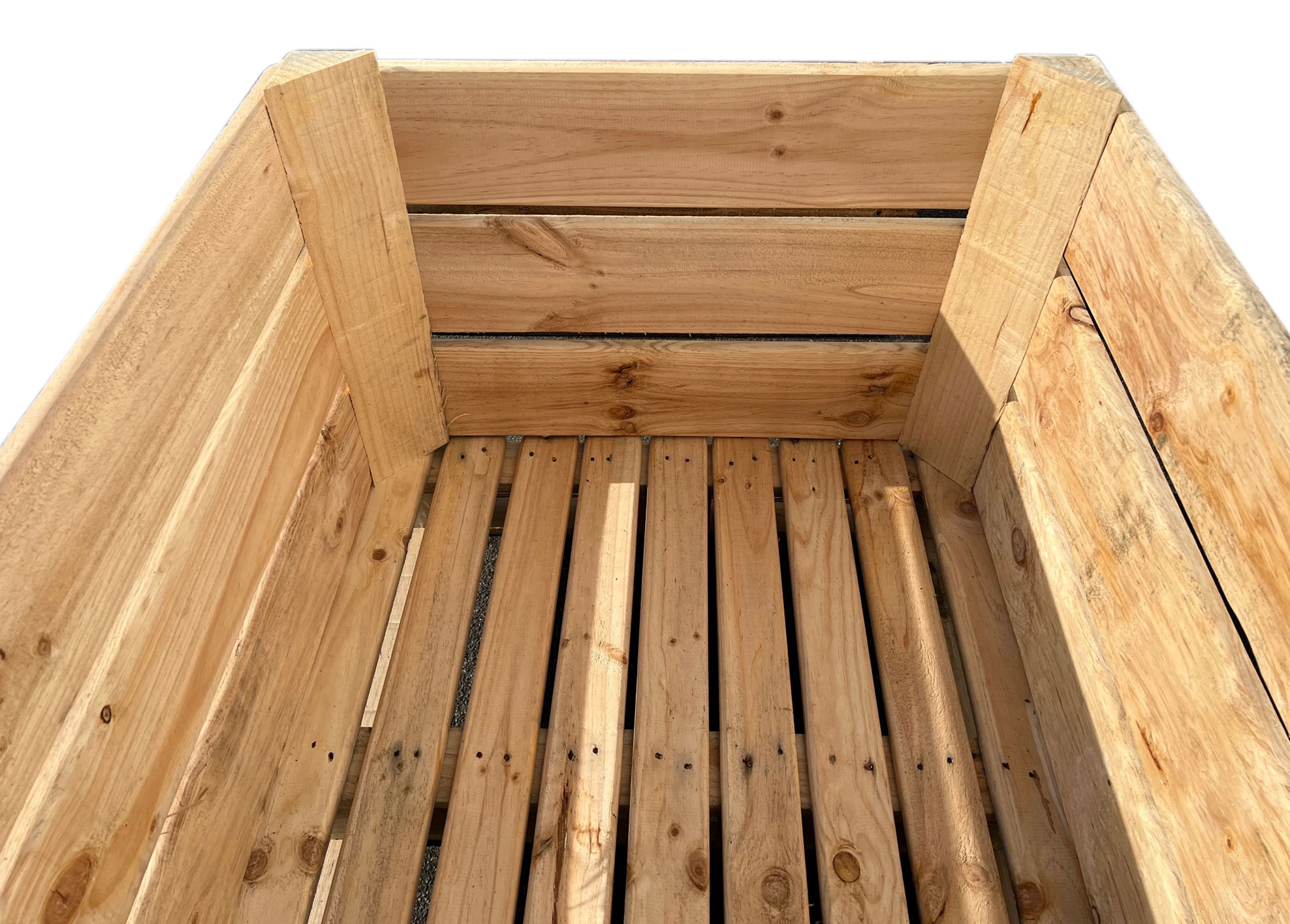 Alte gebrauchte Großkiste für Hochbeet 120x100x81cm *inkl. VERSAND* Gebrauchte Großkiste für Hochbeet 120x100x81cm *Selbstabholerpreis*