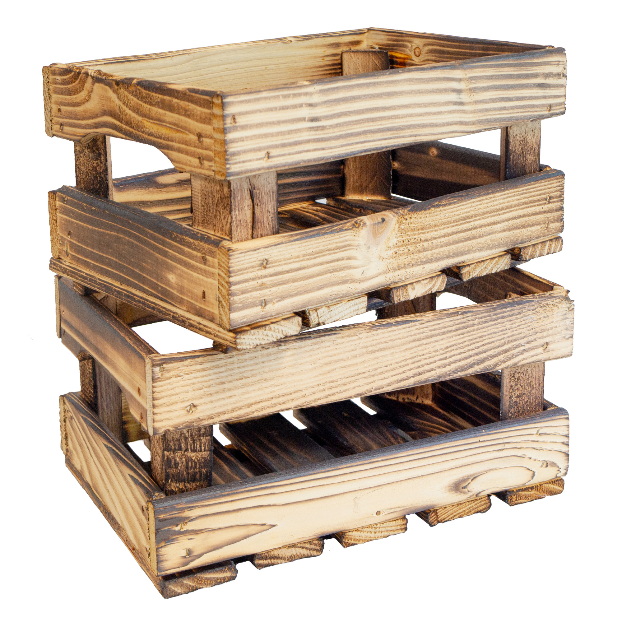 Holzkiste HENNE – Dekorative Aufbewahrungskiste aus Holz in Natur oder geflammt | 30 x 20 x 15 cm Geflammt Holzkiste HENNE – Dekorative Aufbewahrungskiste aus Holz in Natur oder geflammt | 30 x 20 x 15 cm Geflammt