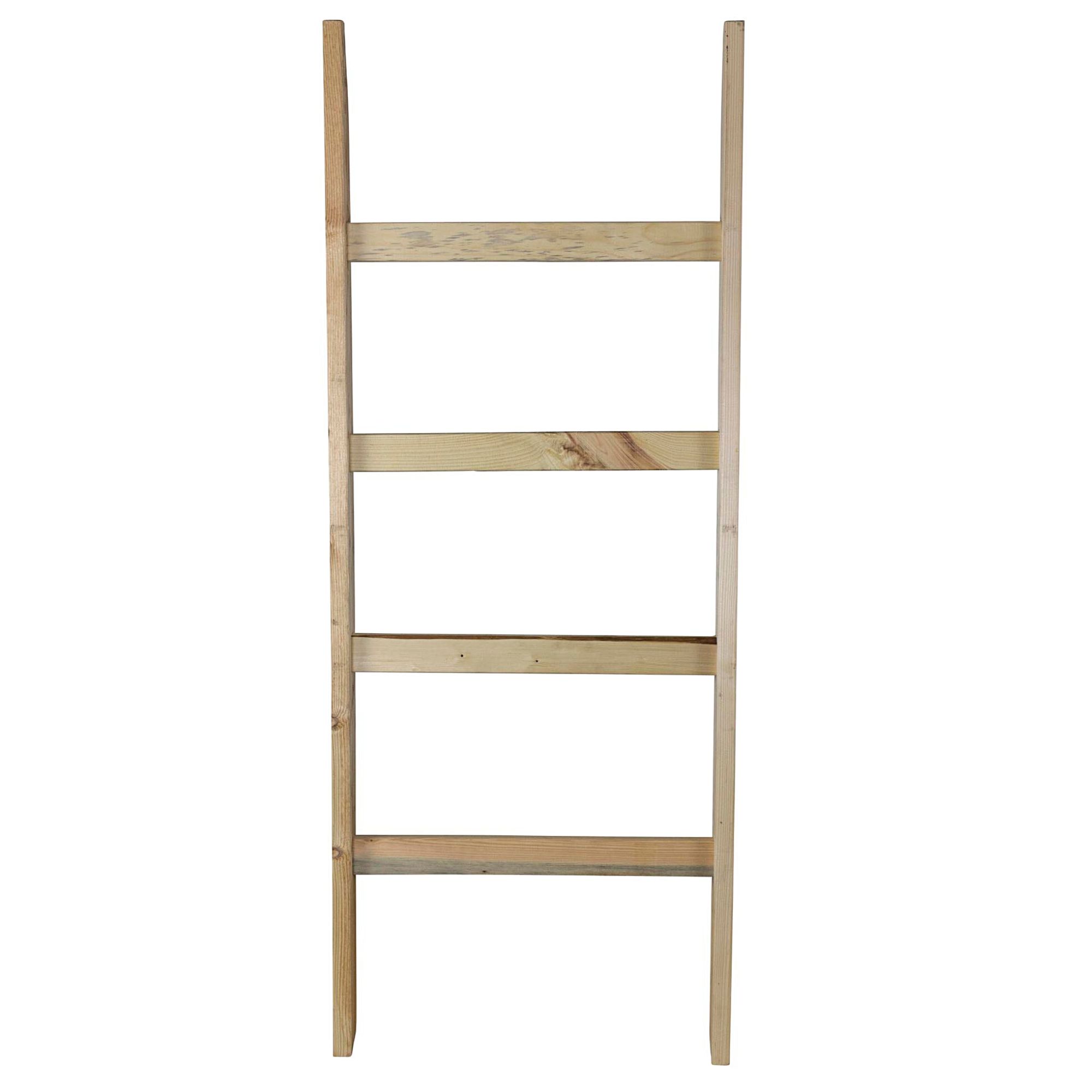 Breite helle Handtuchleiter 4 Sprossen 140x55x7cm Breite helle Handtuchleiter 4 Sprossen 140x55x7cm