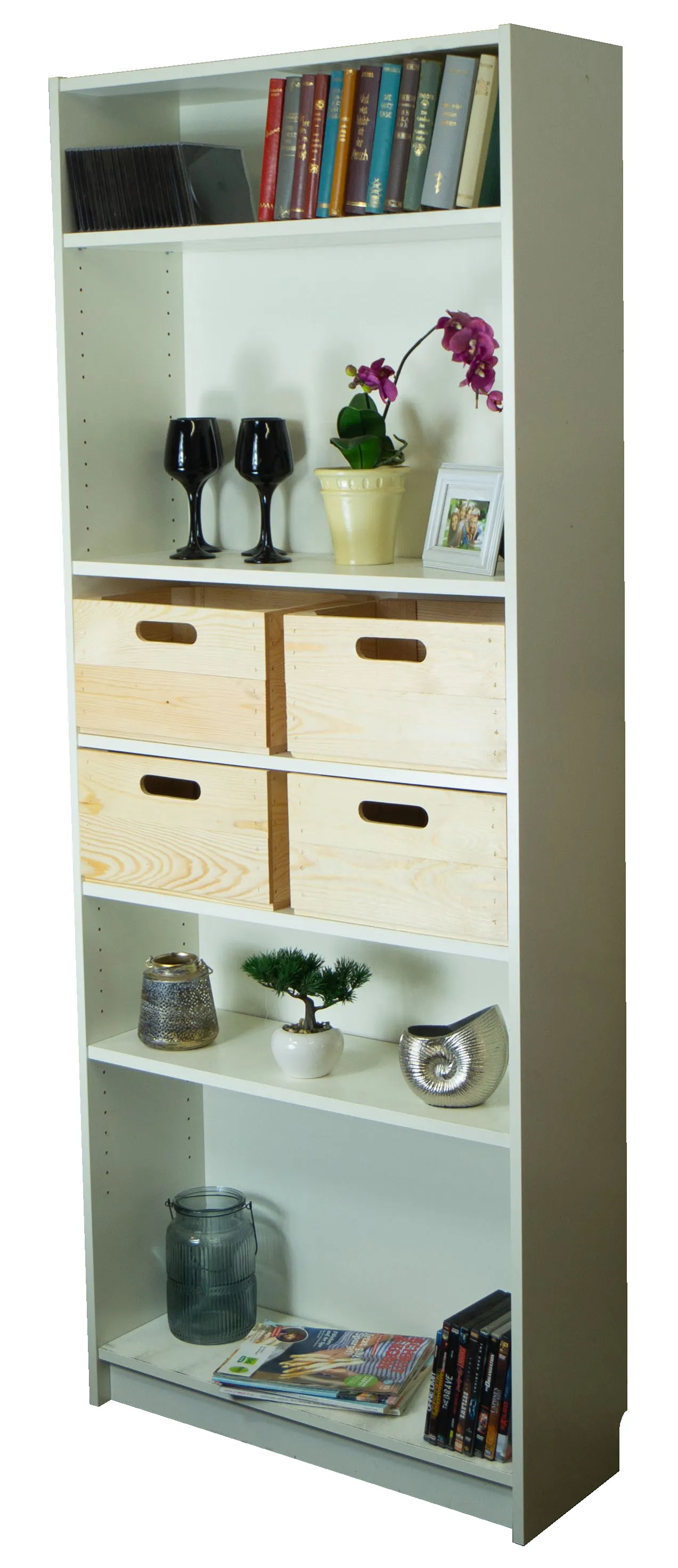 Kleine Einschubkiste passend für Billy-Regale in natur 36x25x20cm Kleine Einschubkiste passend für Billy-Regale in natur 36x25x20cm