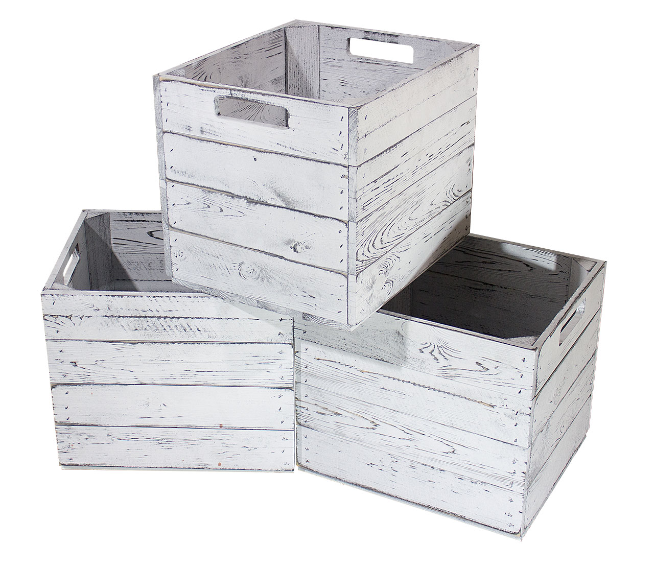 Holzkiste "Vintage" für Kallax Regale 33x37,5x32,5cm
