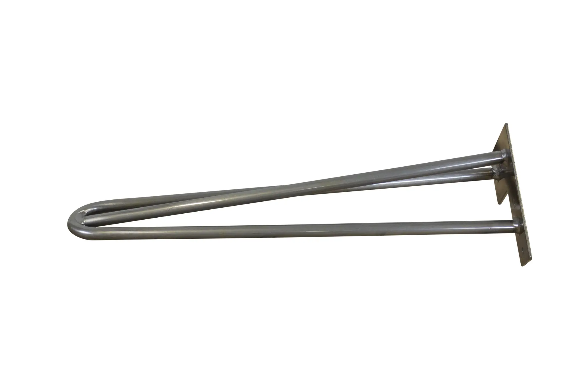 Hairpin Legs Tischbeine 2 Stangen/36cm "grau" 4er Set