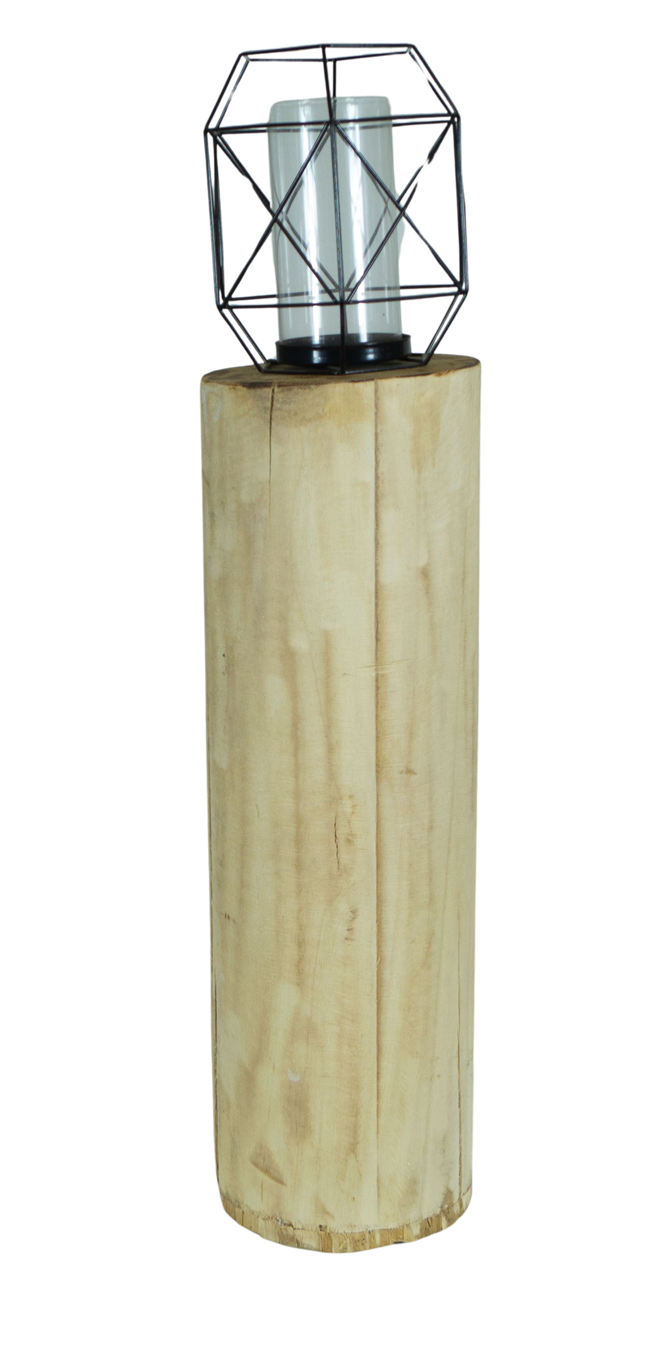 Rustikaler Holzstamm glatt ohne Rinde im 3er Set 30-50cm 16-20cm Durchmesser Rustikaler Holzstamm glatt ohne Rinde im 50cm 16-20cm Durchmesser