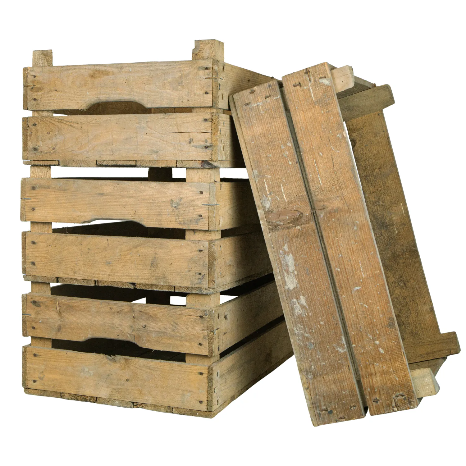 gebrauchte Obstkiste Holzsteige ohne Aufschrift 60x40x22cm