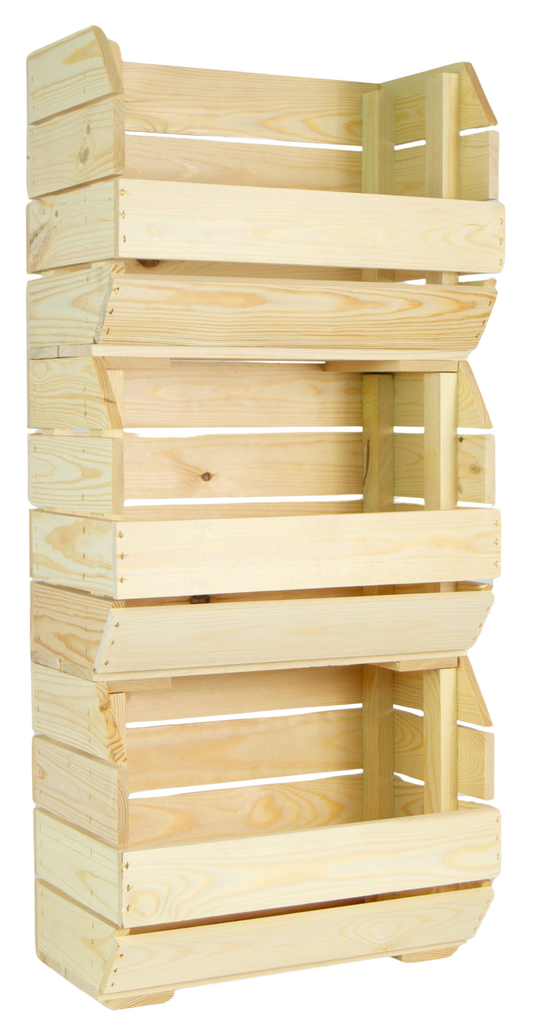 Schmales Küchenregal 40x22x29 cm in natur Schmales Küchenregal 40x22x29 cm in natur