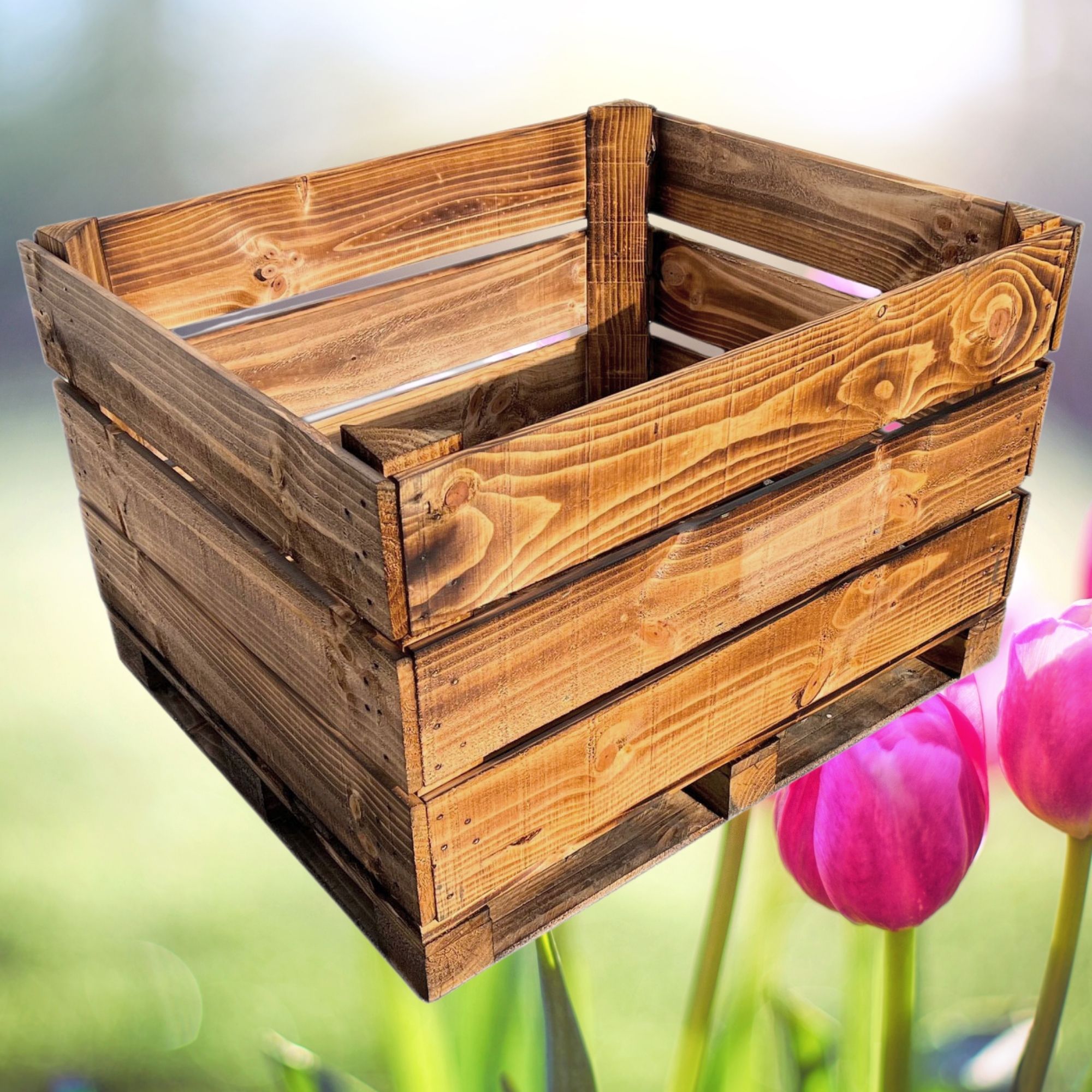 Gebrauchte Großkiste für Hochbeet 120x100x81cm *Selbstabholerpreis* Gebrauchte Großkiste für Hochbeet 120x100x81cm *Selbstabholerpreis*