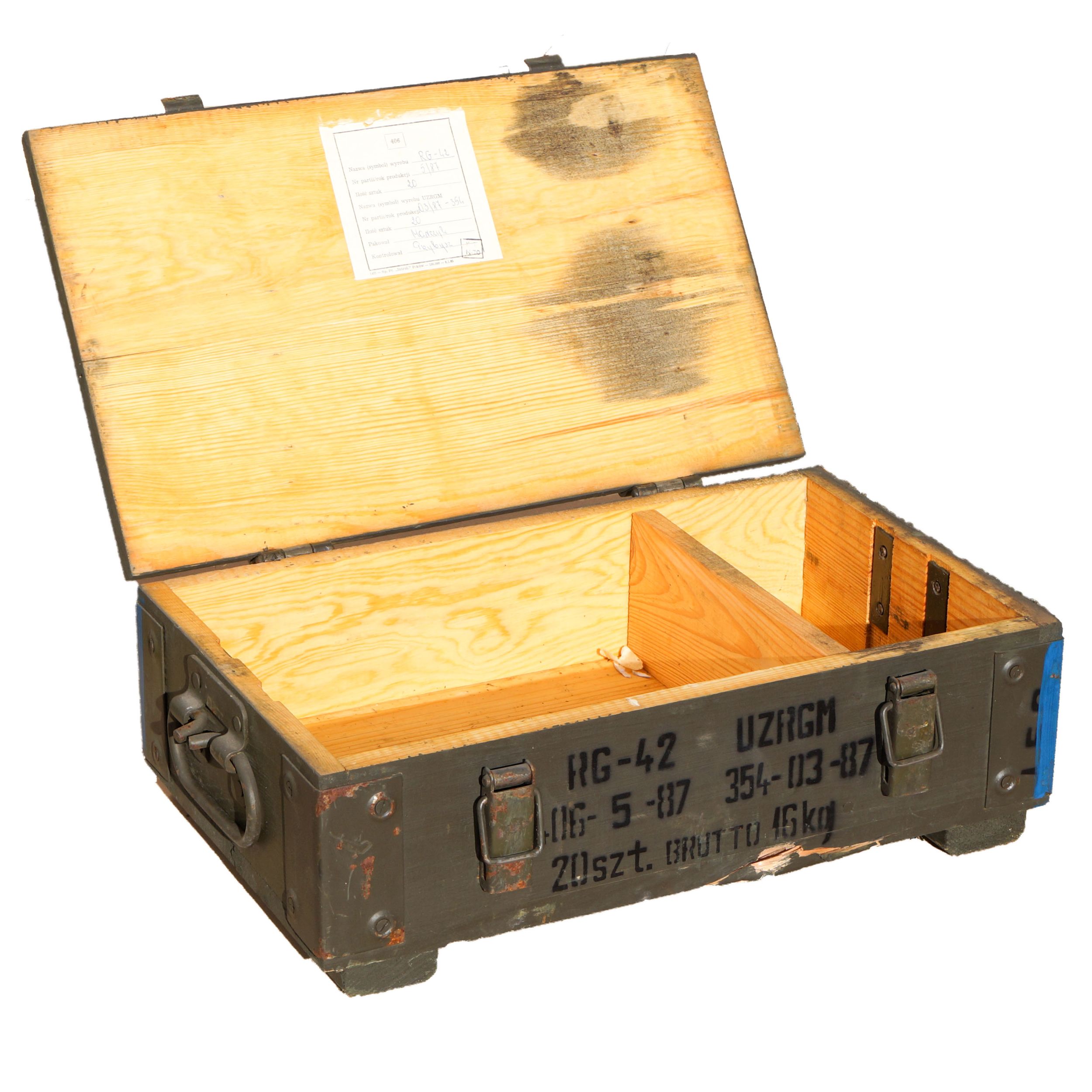 Kleine Munititionskiste Box RG-42 Kleine Munititionskiste Box RG-42