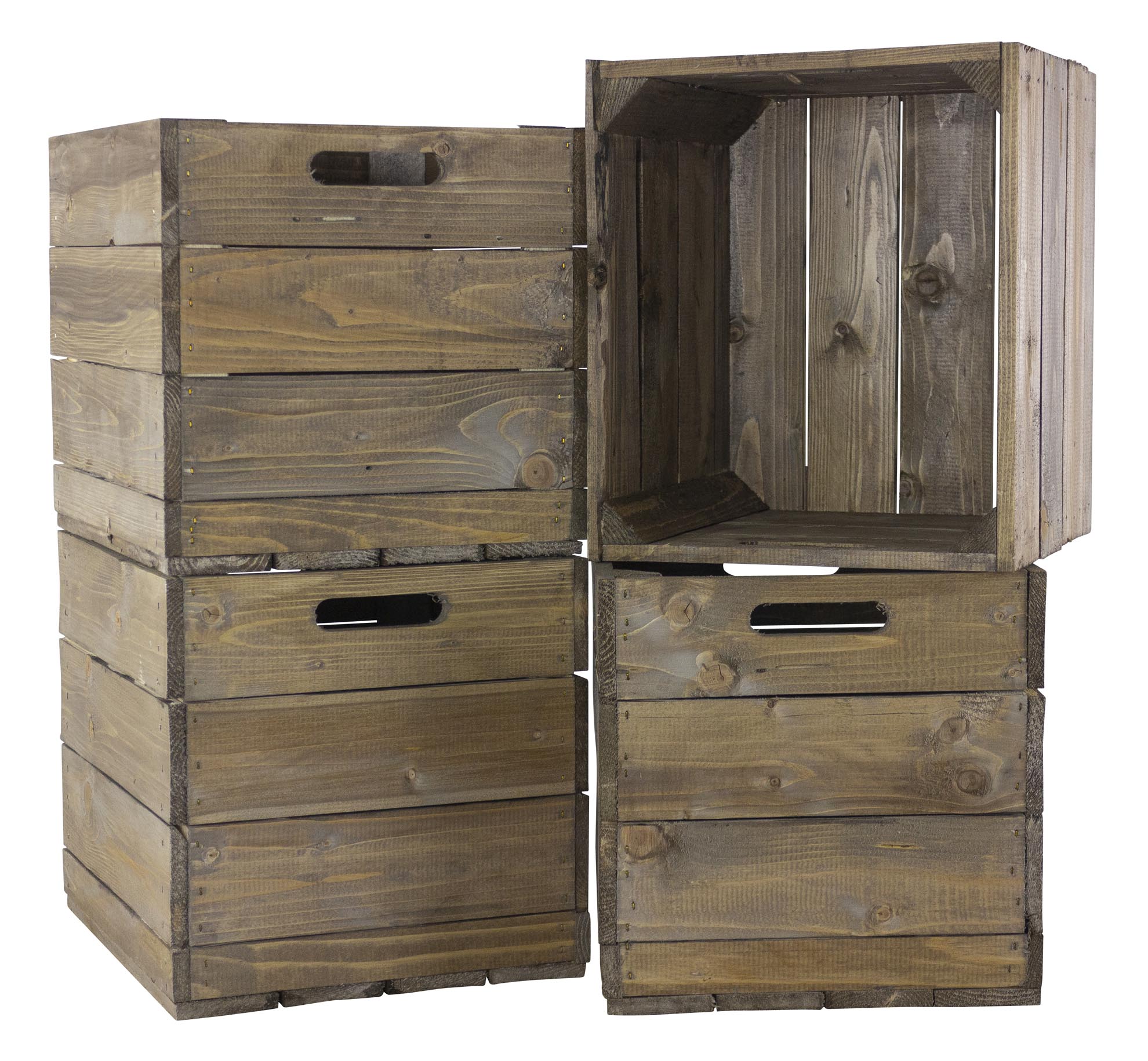 Palisander Kiste für Kallax Regale 33x37,5x32,5cm