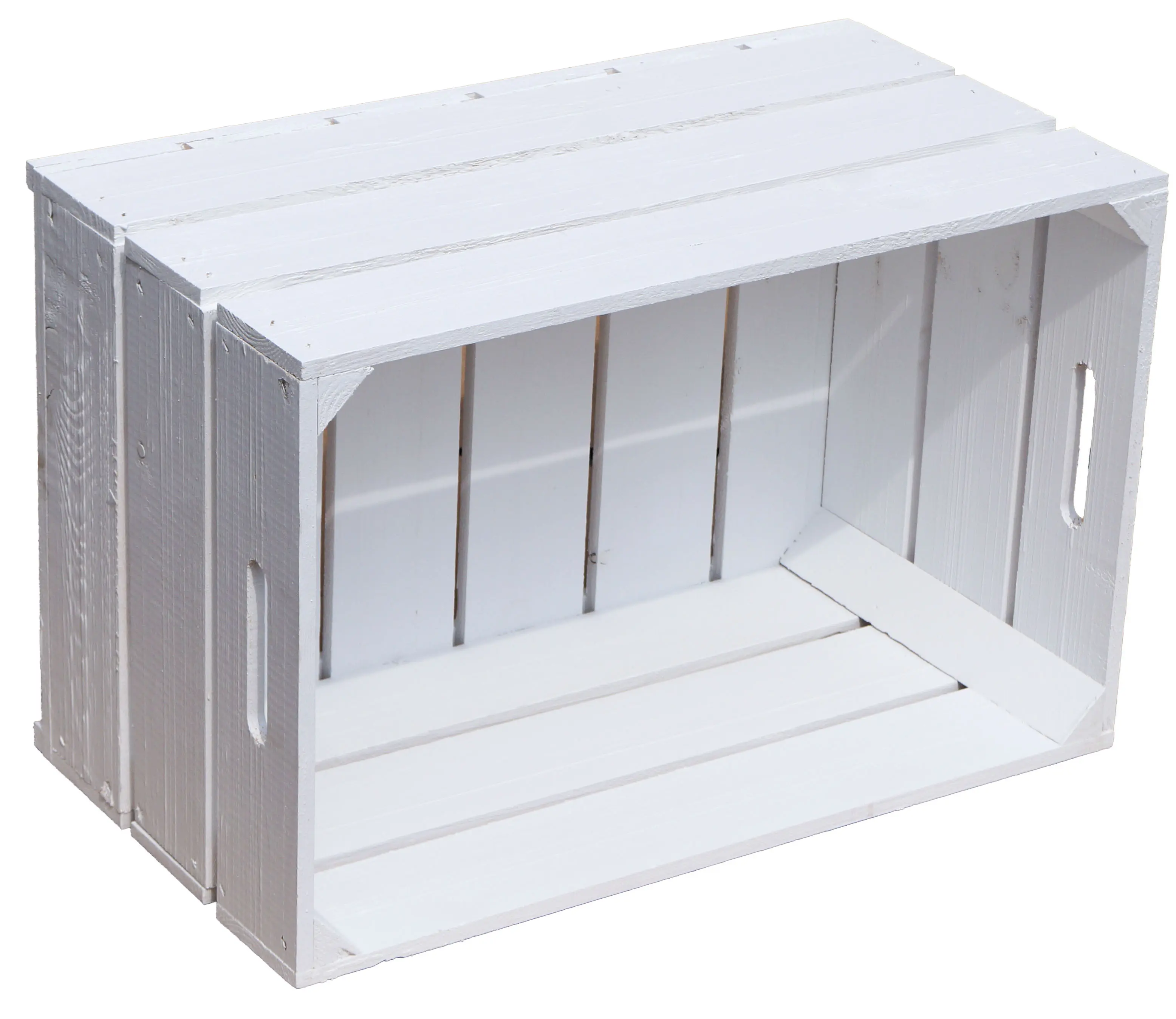 Obstkisten "Elfriede" - neu - weiß Obstkisten "Elfriede" - neu - weiß