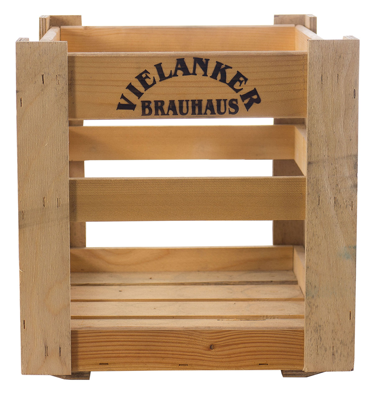 Rustikale Bierkiste vom Vielanker Brauhaus 40x30x31cm 3 rustikale Bierkisten vom Vielanker Brauhaus 40x30x31cm