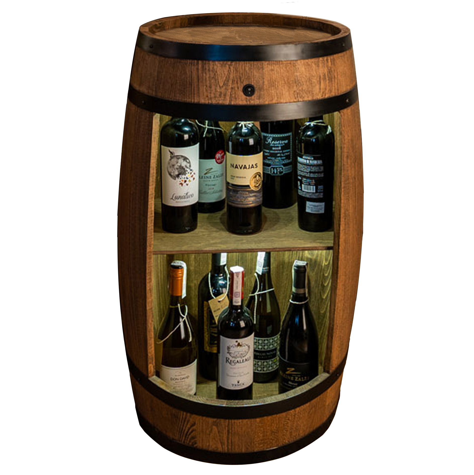 Holzfass in Farbton Wenge Hausbar mit LED – Rustikale Minibar im Weinfass Design – Weinregal & Flaschenständer aus Holz – Vintage Fassbar für Wohnzimmer, Bar oder Partykeller – ca. 80 cm #1 LED Einfarbig Holzfass in Farbton Wenge Hausbar mit LED – Rustikale Minibar im Weinfass Design – Weinregal & Flaschenständer aus Holz – Vintage Fassbar für Wohnzimmer, Bar oder Partykeller – ca. 80 cm #1 LED Einfarbig