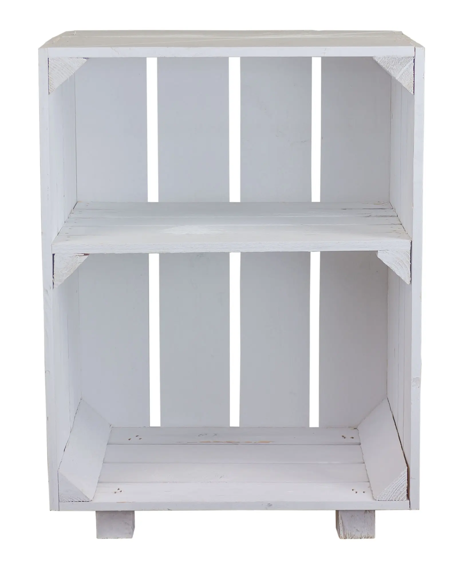 Nachttisch mit Mittelbrett und Füßen 30,5x40x54cm Nachttisch mit Mittelbrett und Füßen 30,5x40x54cm