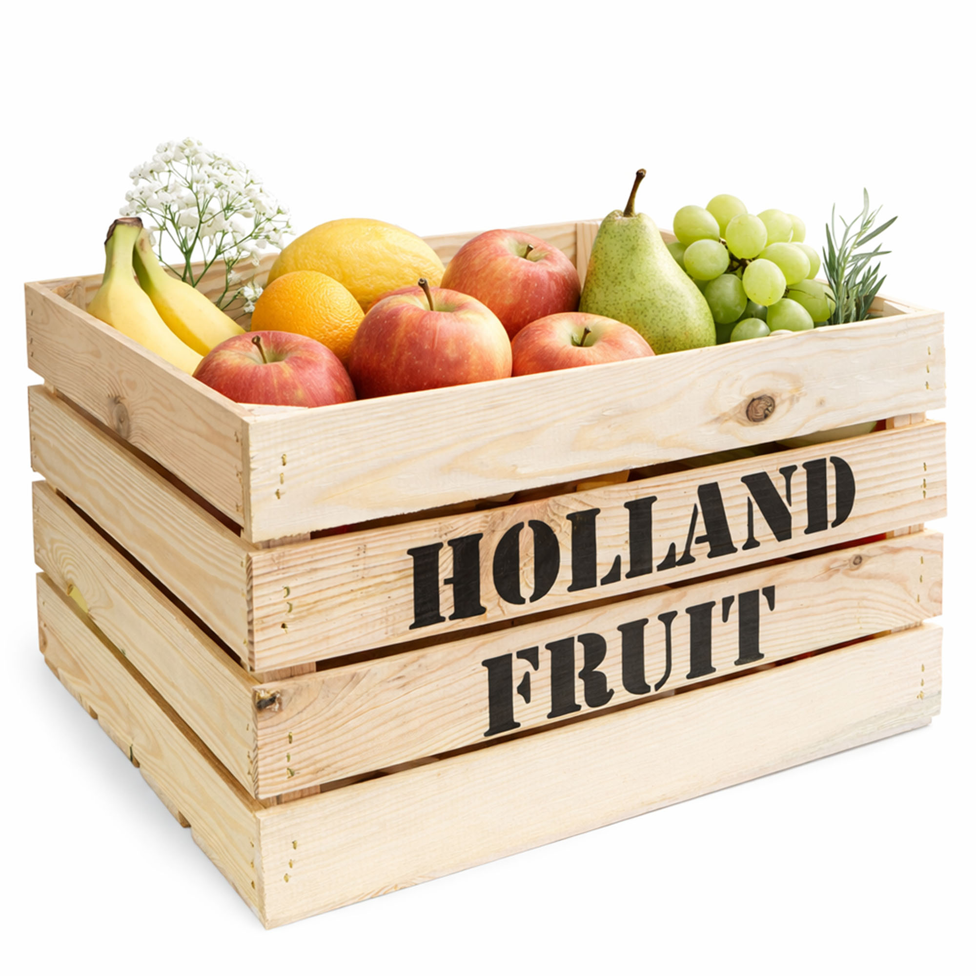 Obstkiste HOLLAND FRUIT Holland Fruit Natur Neu Obstkiste HOLLAND FRUIT Holland Fruit Natur Neu