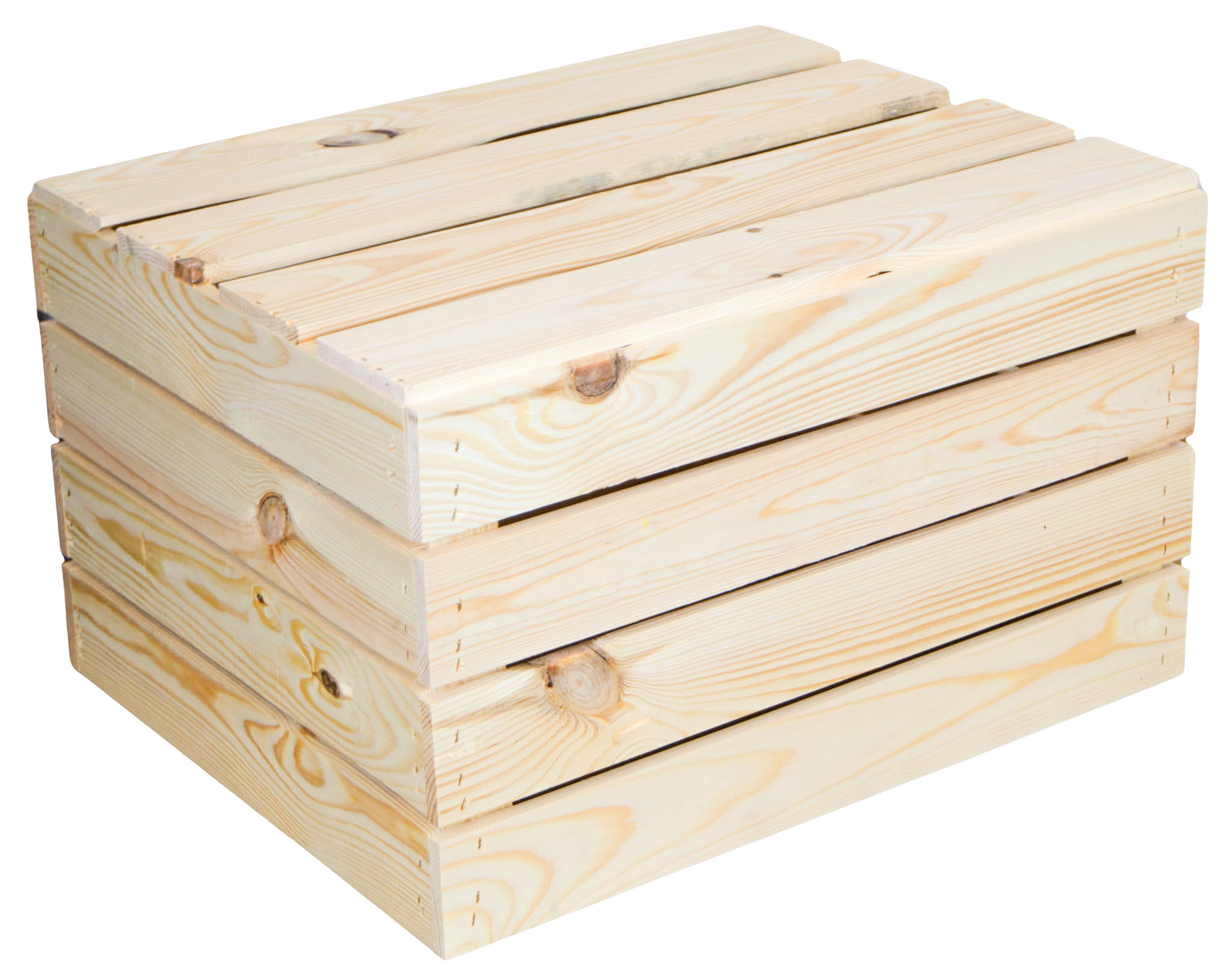 Holzkiste Johanna neu Natur 50x40x30cm