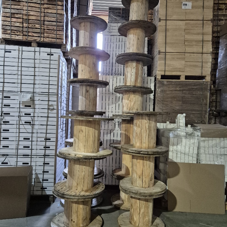 Kabeltrommel Natur gebraucht 70cm x Höhe 58cm