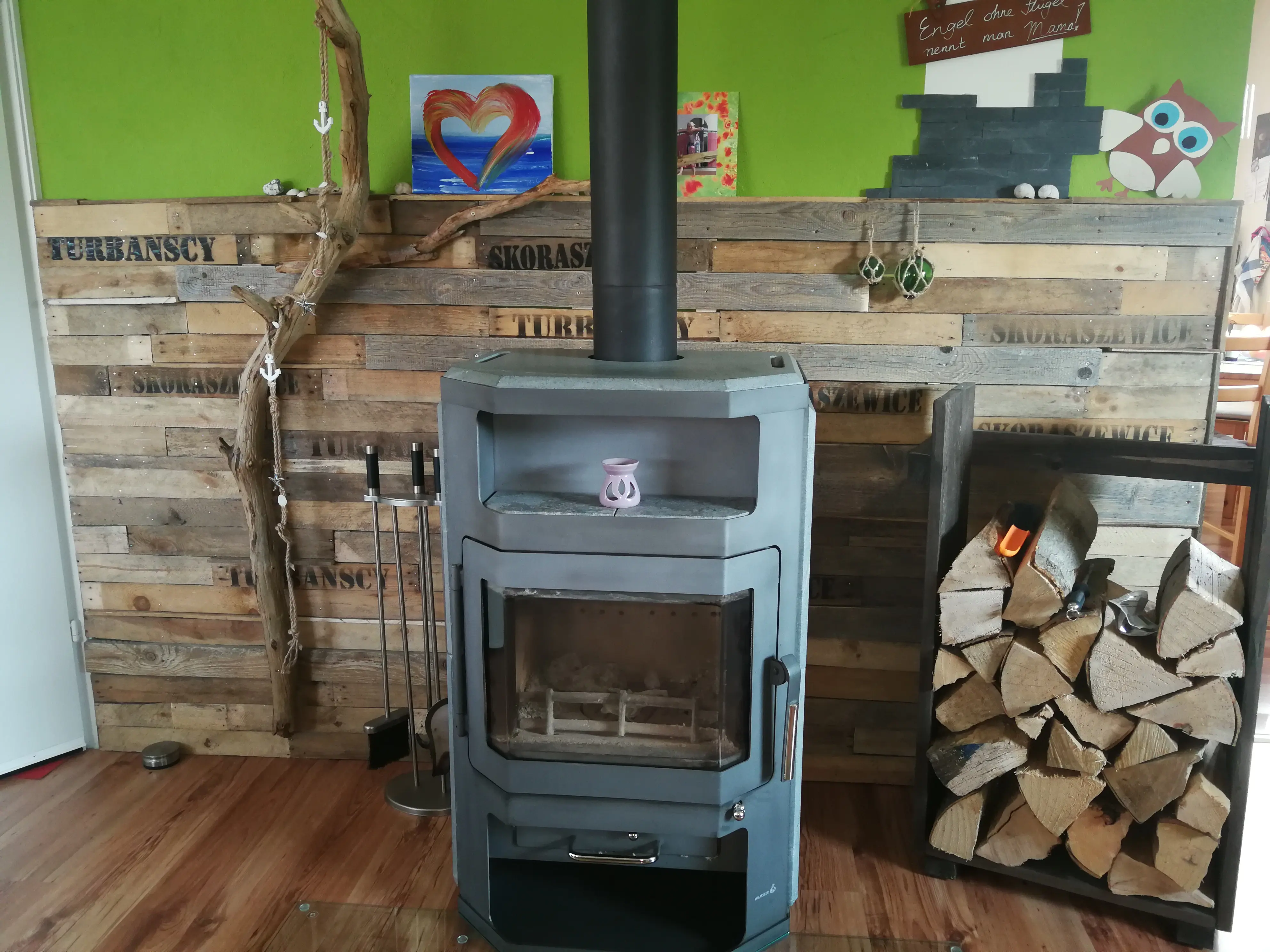 20 Holzbretter von alten Obstkisten 48 x 11 cm