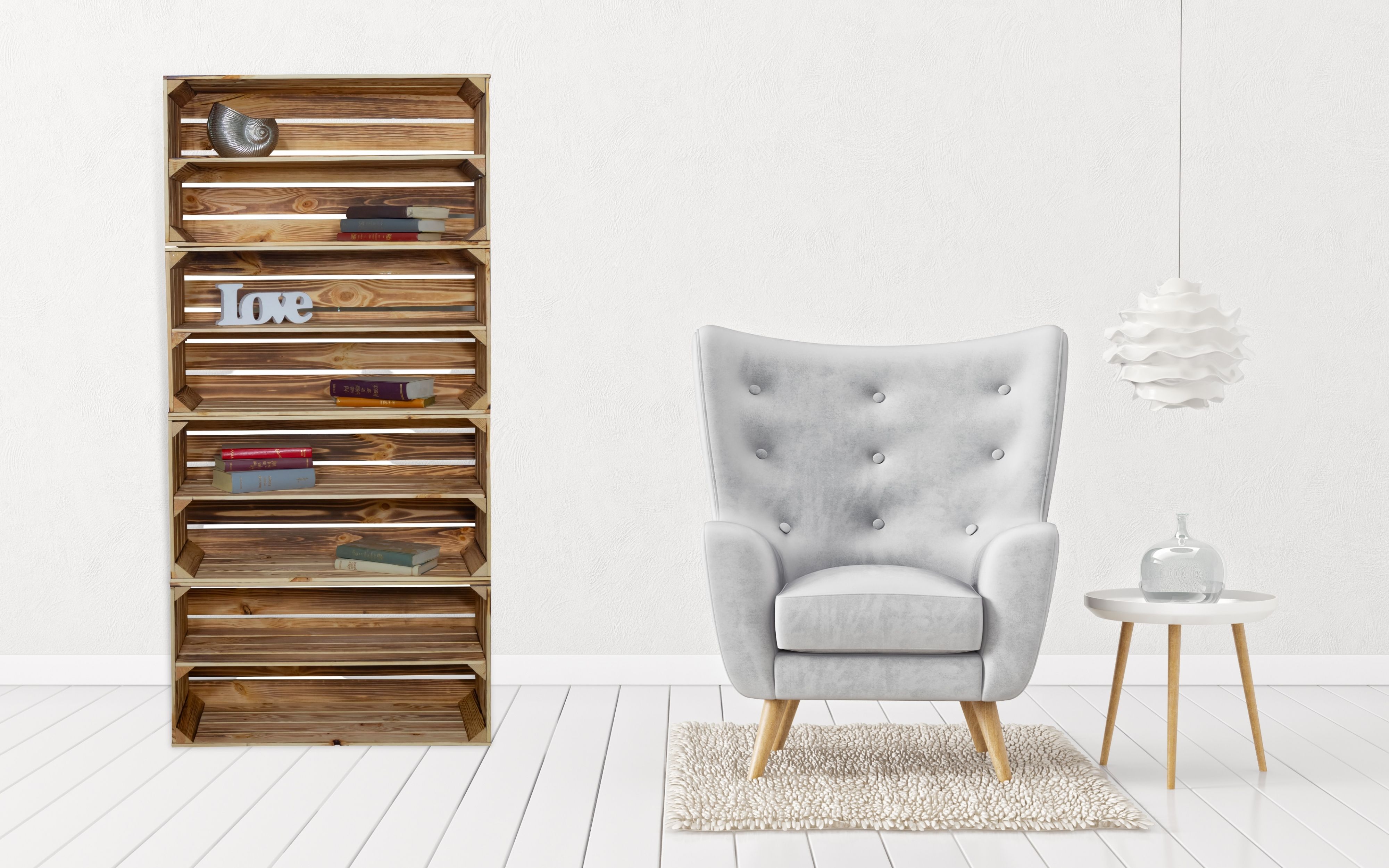 Bücherregal "Davidson" für Büro und Wohnzimmer Bücherregal "Davidson" für Büro und Wohnzimmer