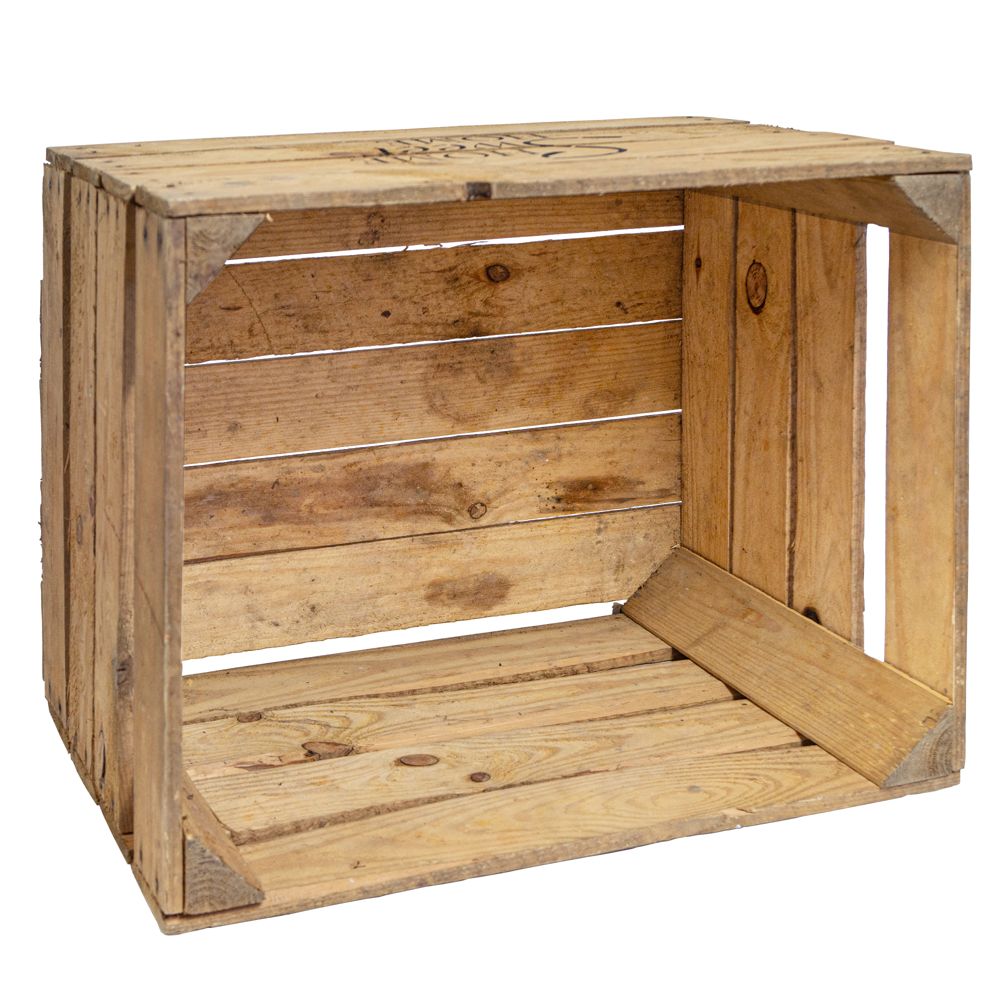 Obstkiste Home Sweet Home HSH Natur gebraucht