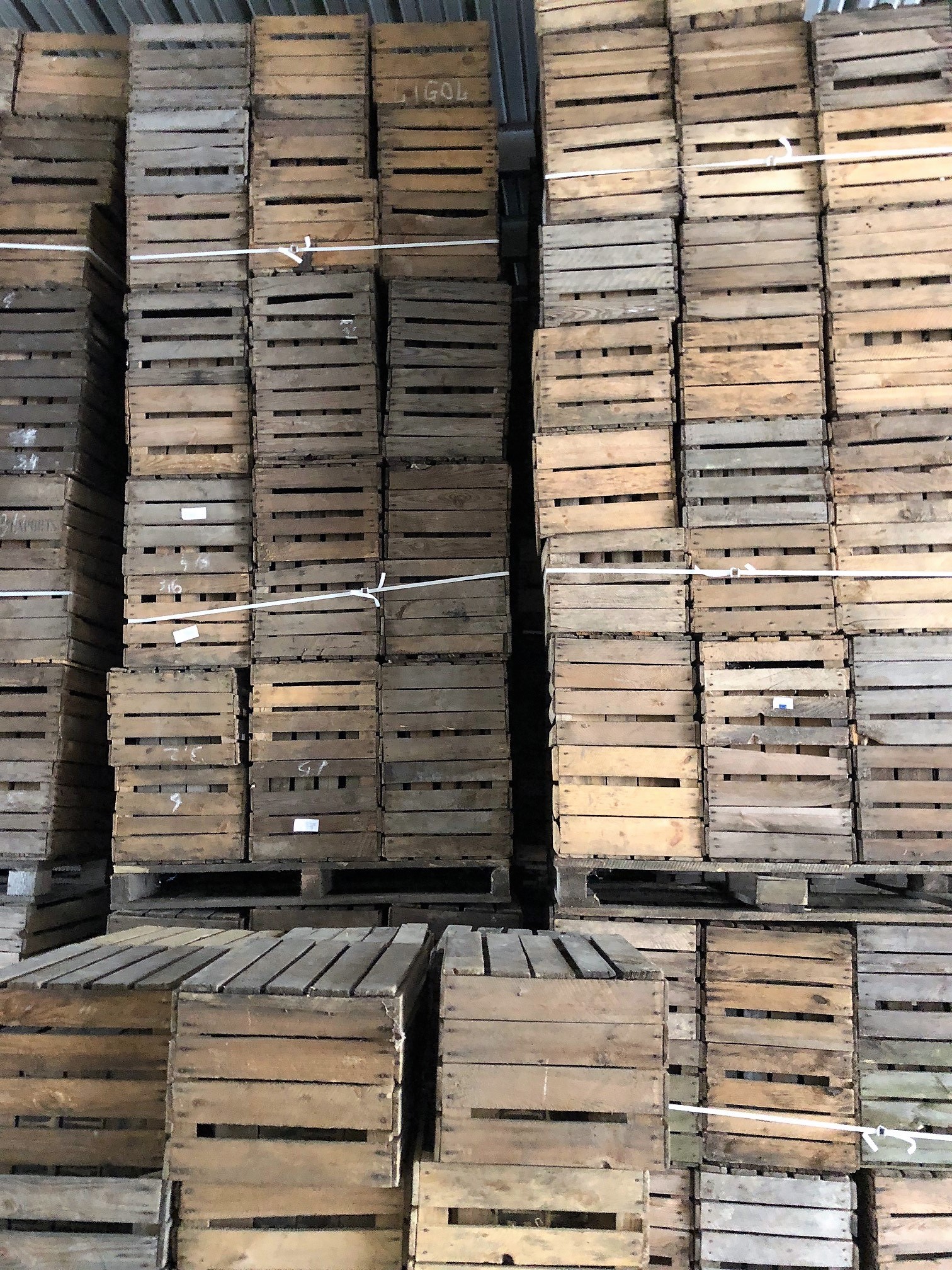 B-Ware I Alte Kiste I Ideal zum dekorieren rund ums Haus 50x40x30cm