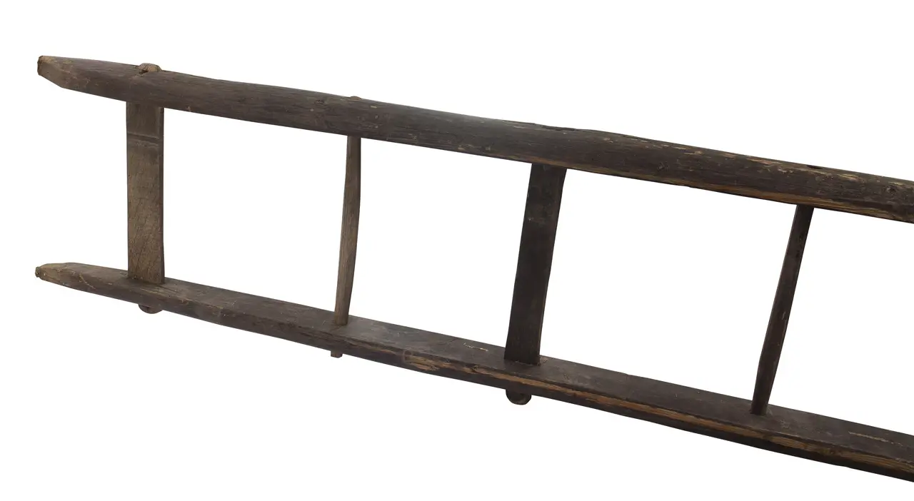 Historische Altländer Holzleiter 165cm *B-Ware* Historische Altländer Holzleiter 165cm