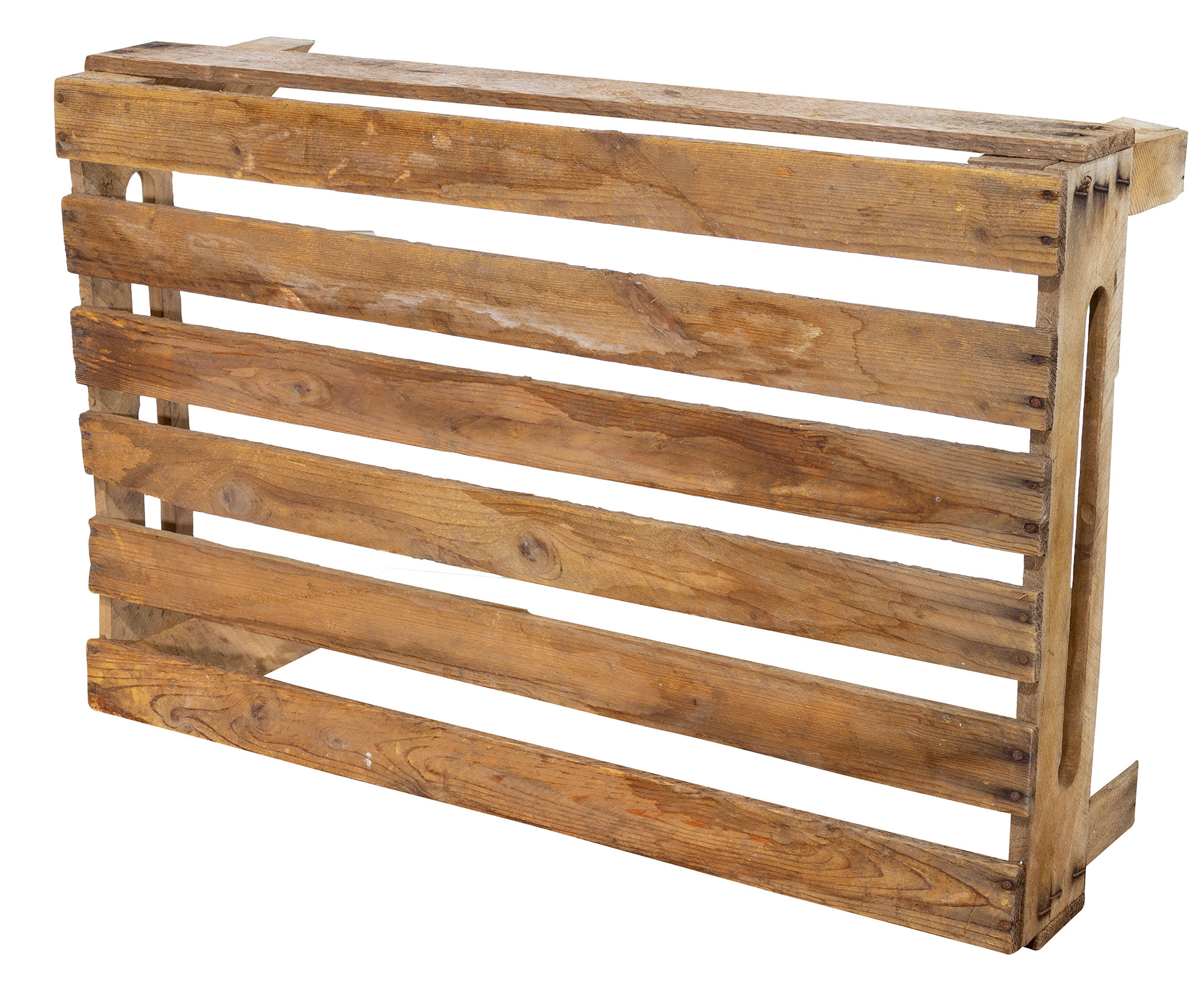 Stabile Holzsteige mit Griff 60x40x18cm