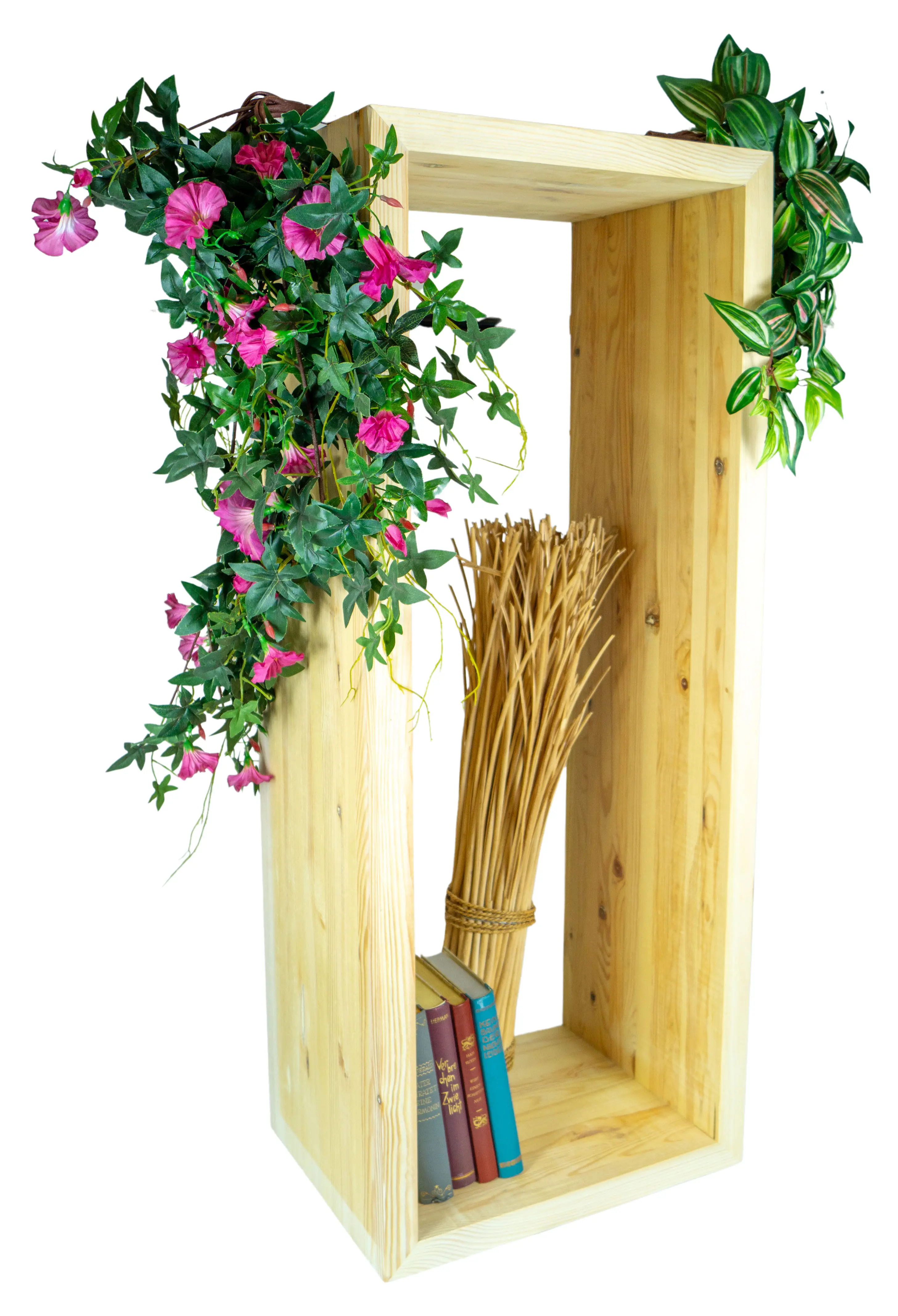 Lowboard in Shabby schwarz 100x40x30cm aus Massivholz Lowboard in Shabby schwarz 100x40x30cm aus Massivholz