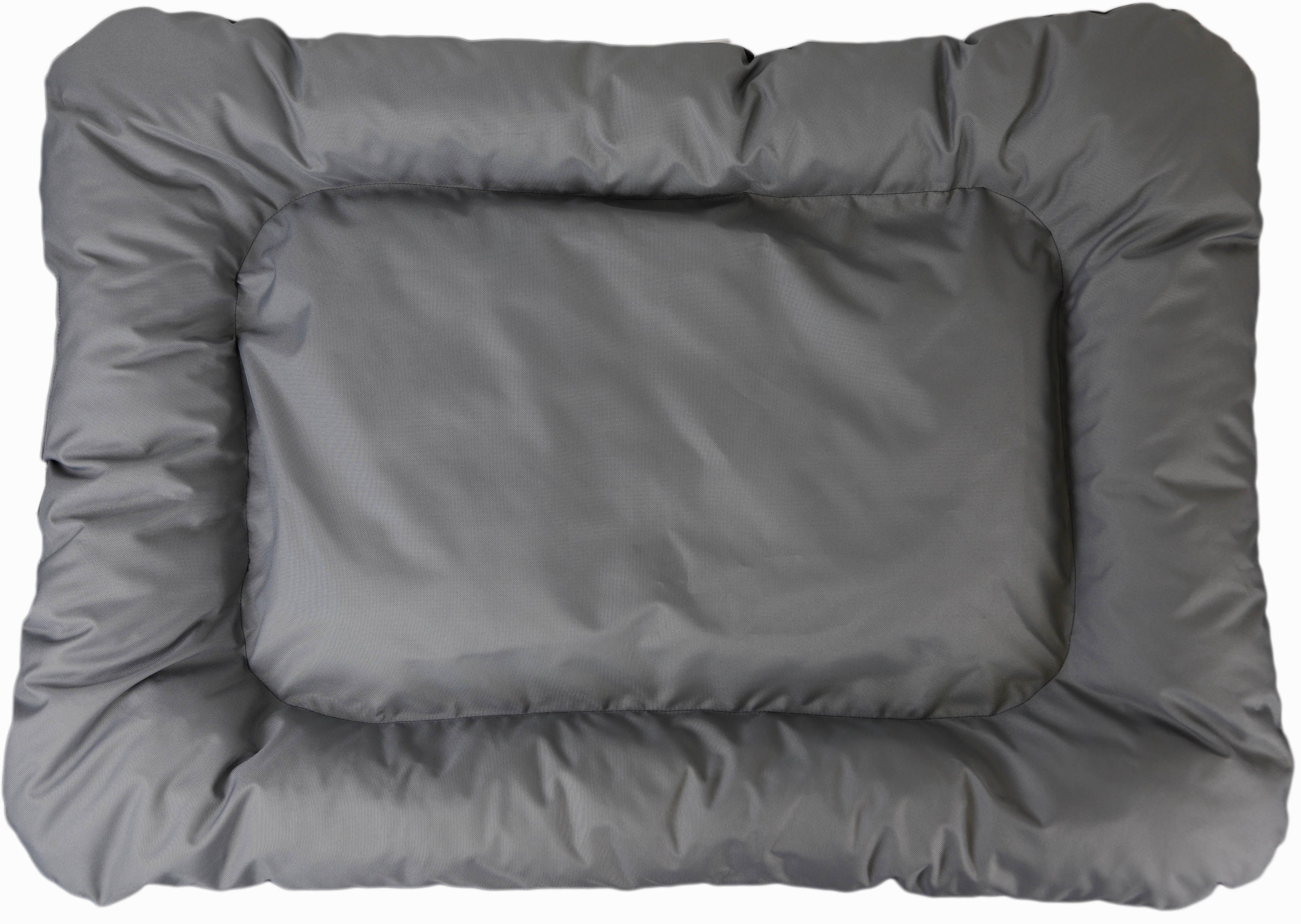 Graues Kissen für Hundebett Winston XXL 100x60x25cm