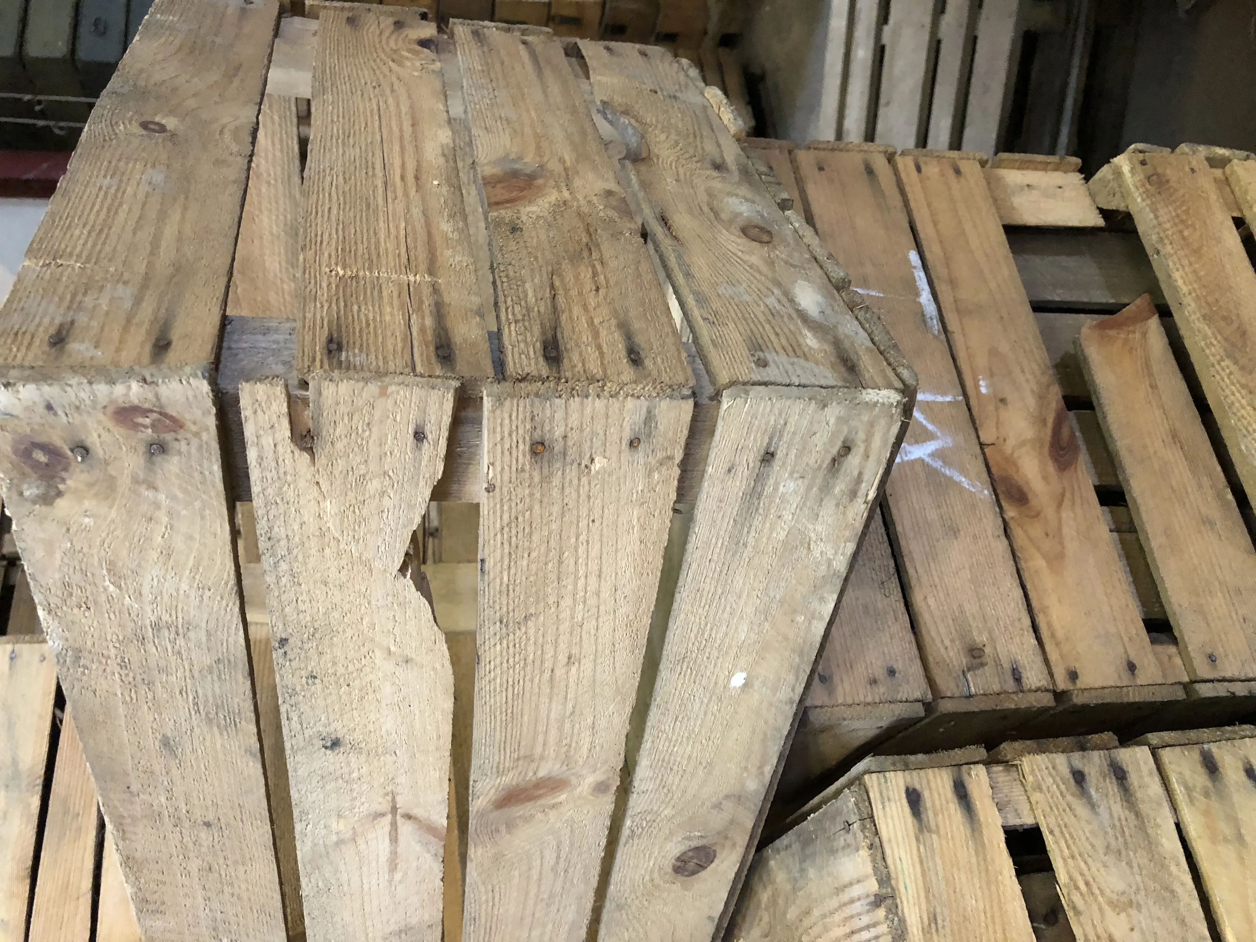 B-Ware - Helle Kiste ohne Aufdruck 50x40x30cm B-Ware - Helle Kiste ohne Aufdruck 50x40x30cm