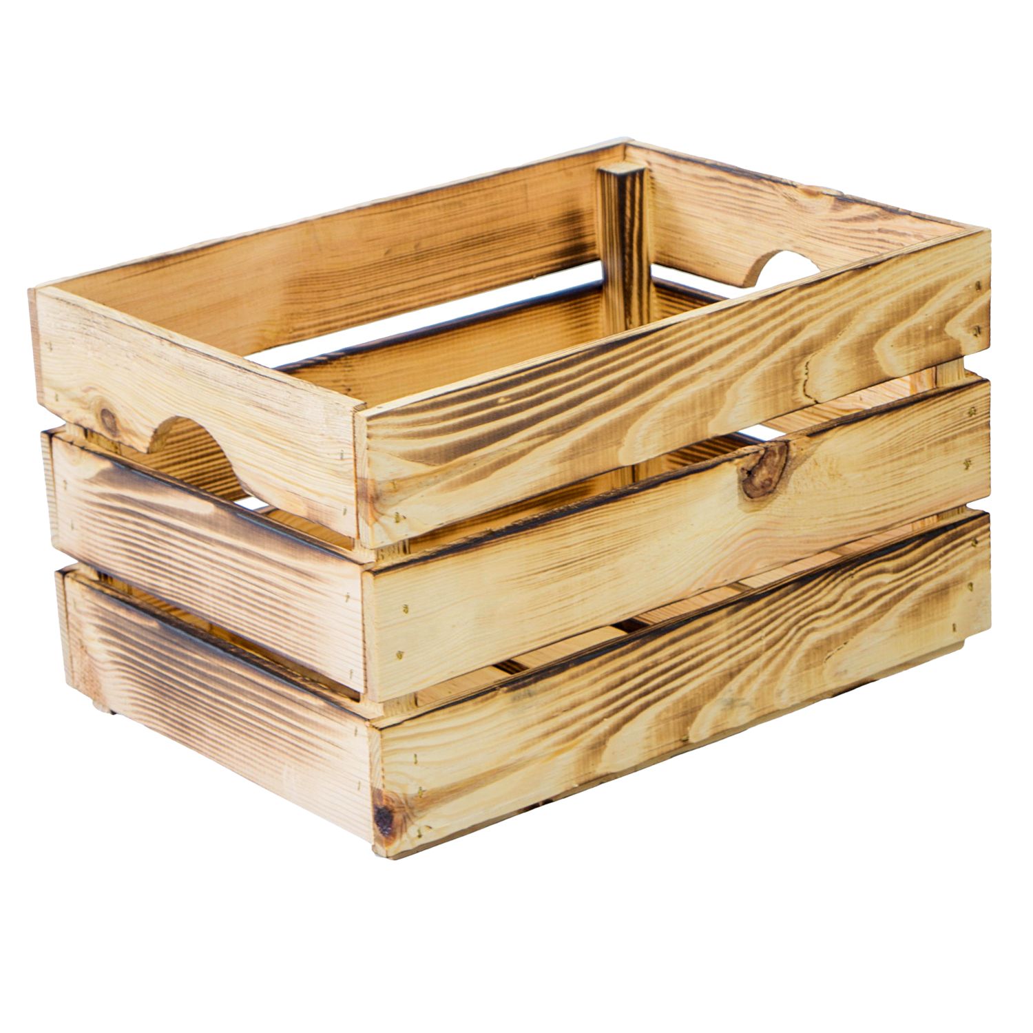 Gemüsekiste Magda geflammt 40x30x23cm Gemüsekiste Magda geflammt 40x30x23cm