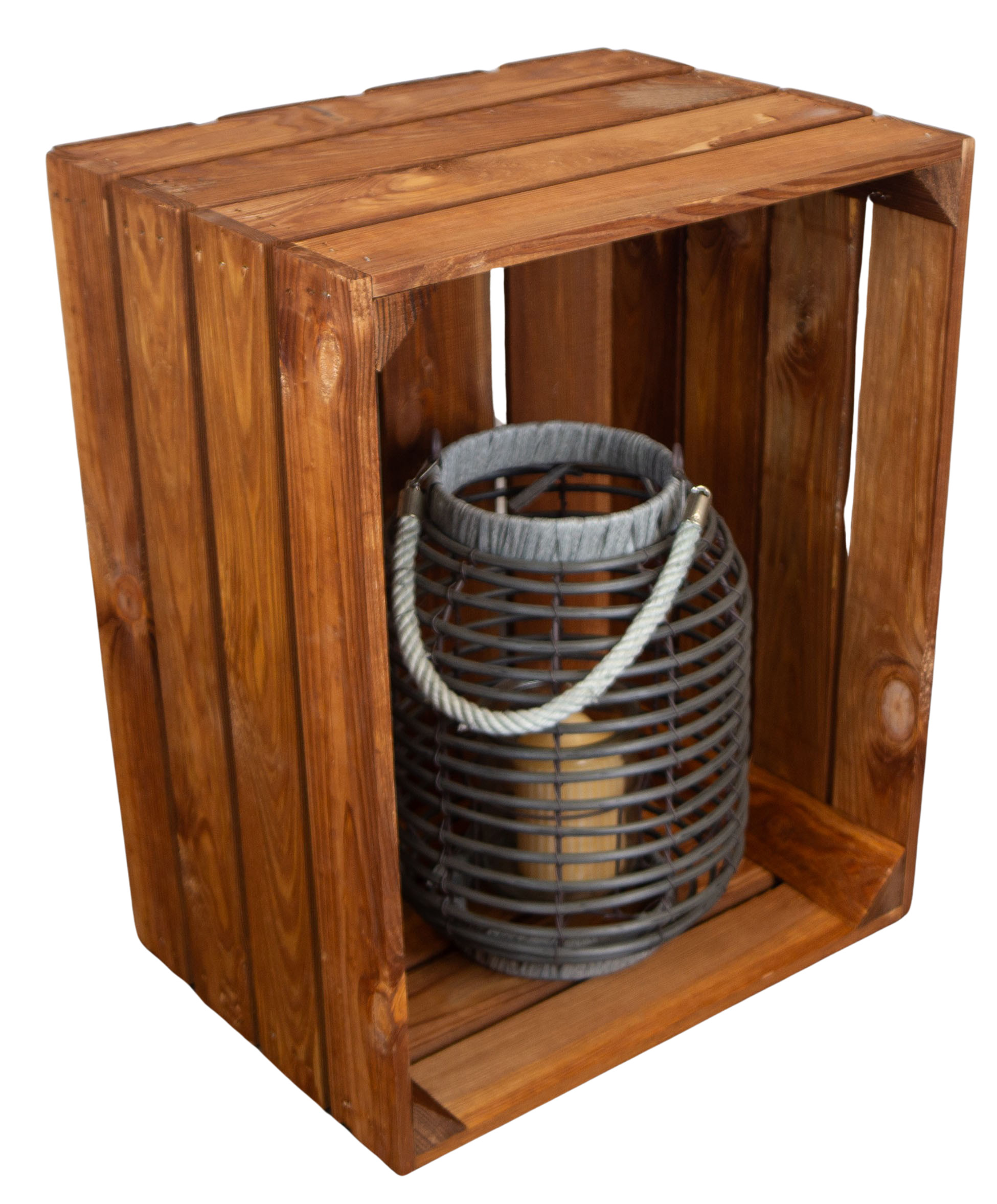 Neue Obstkiste Ocker 50x40x30cm