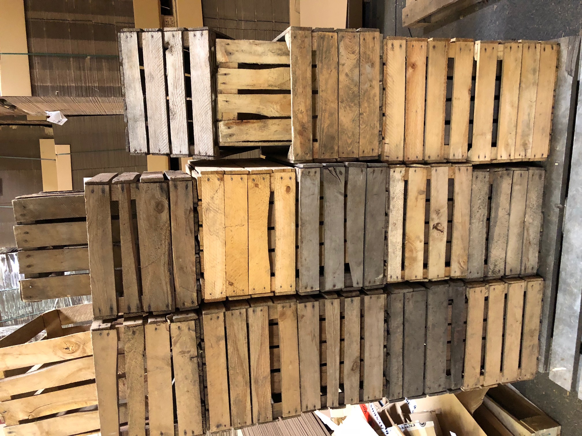 B-Ware I Alte Kiste I Ideal zum dekorieren rund ums Haus 50x40x30cm