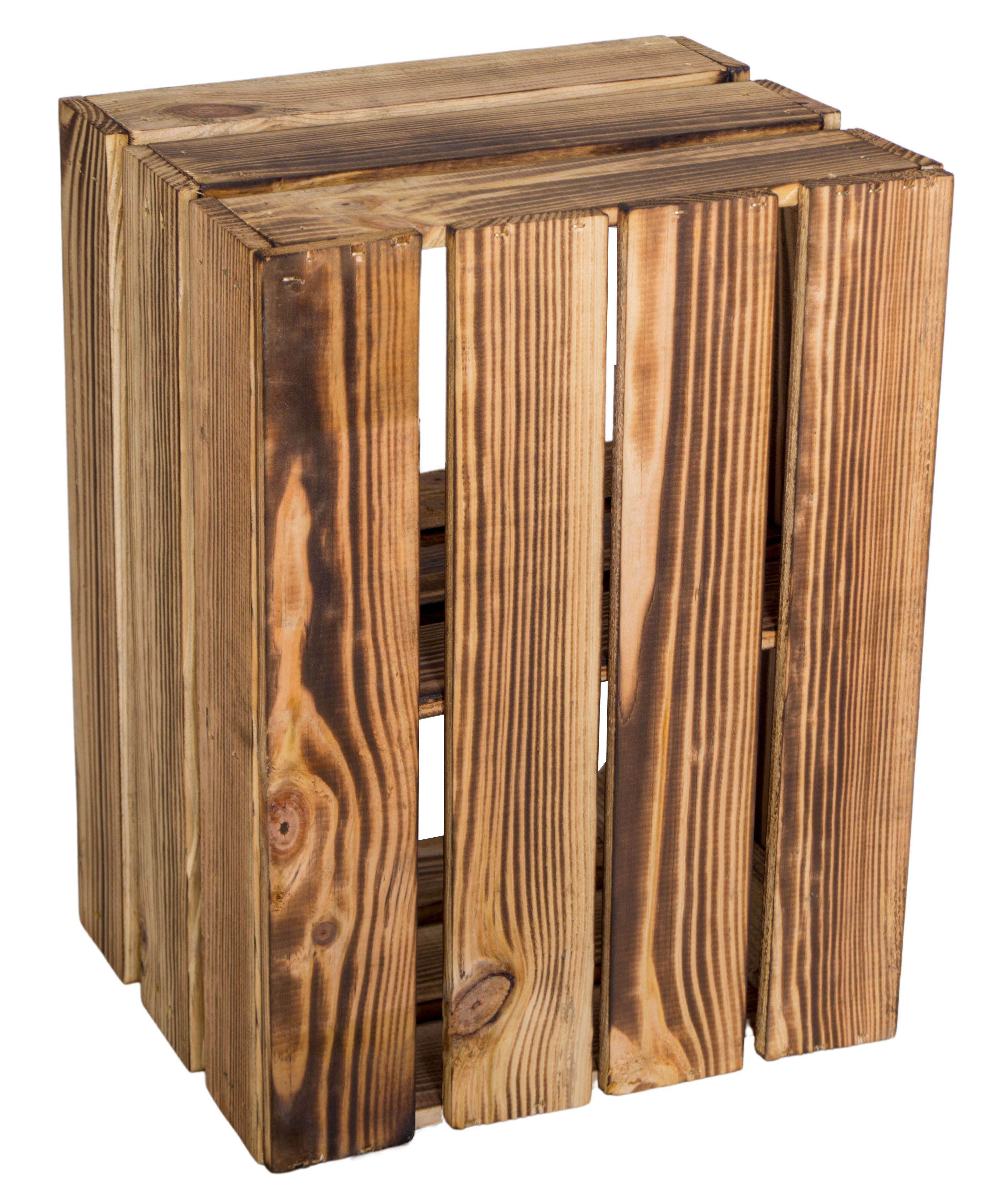 Obstkiste Bella Quer geflammt Obstkiste Bella Quer geflammt