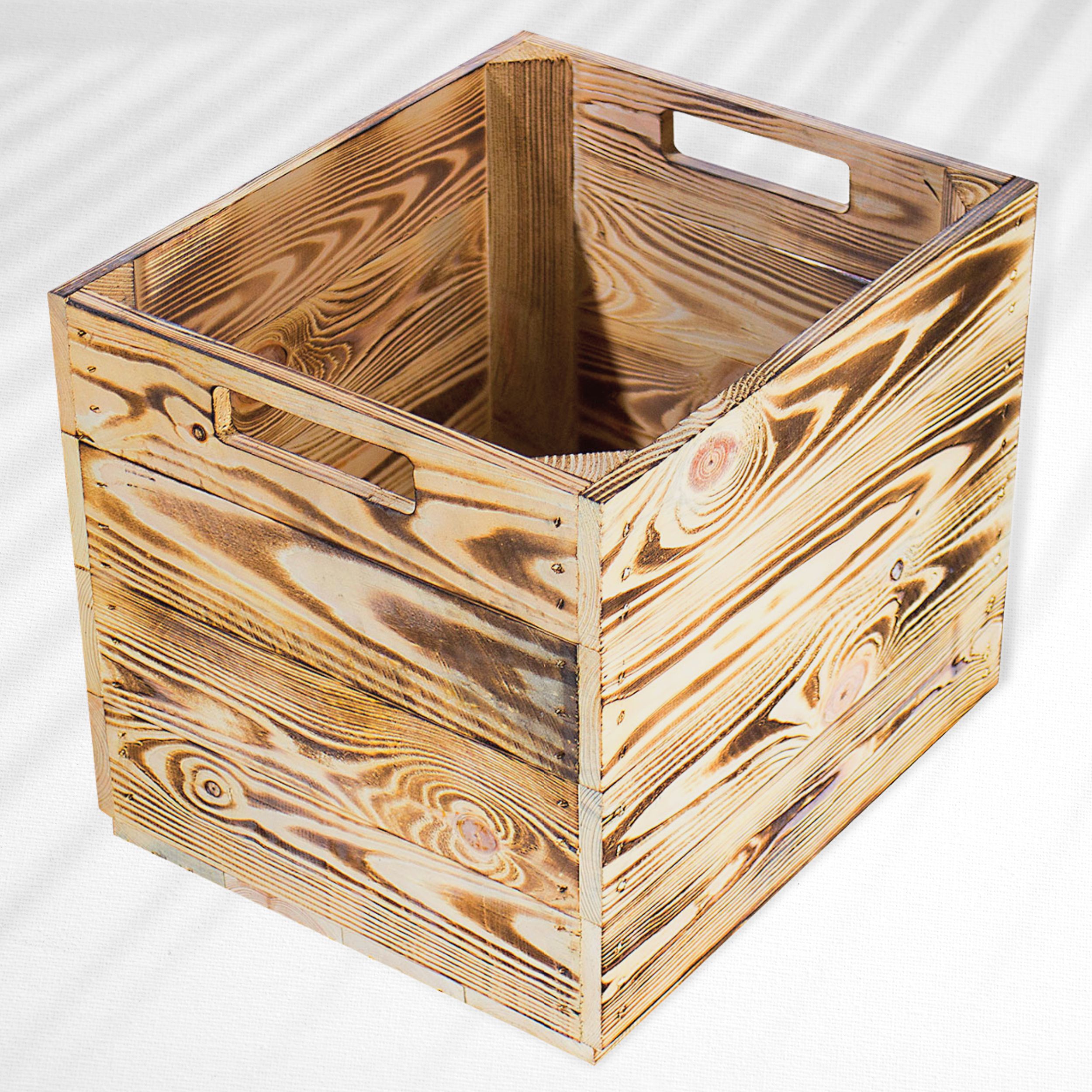 Geflammte Kiste für Kallax Regale 33x37,5x32,5cm Geflammte Kiste für Kallax Regale 33x37,5x32,5cm