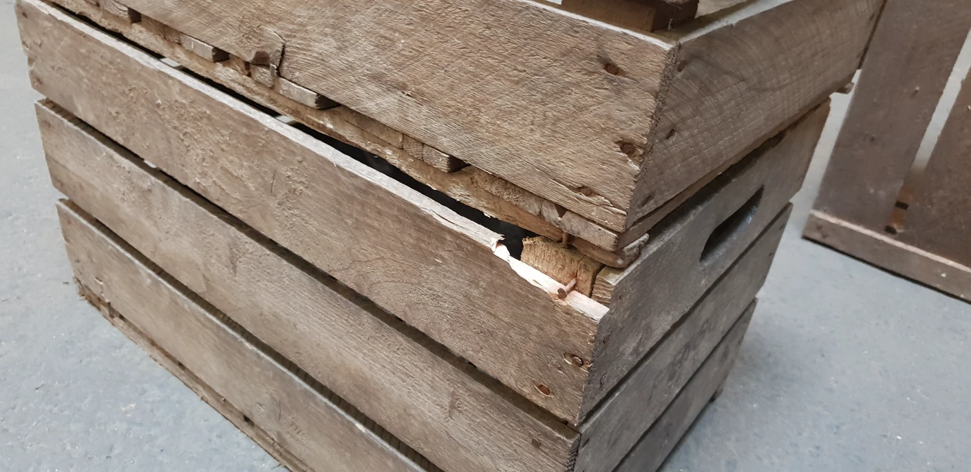 Obstkisten "Rolf" als B - WARE