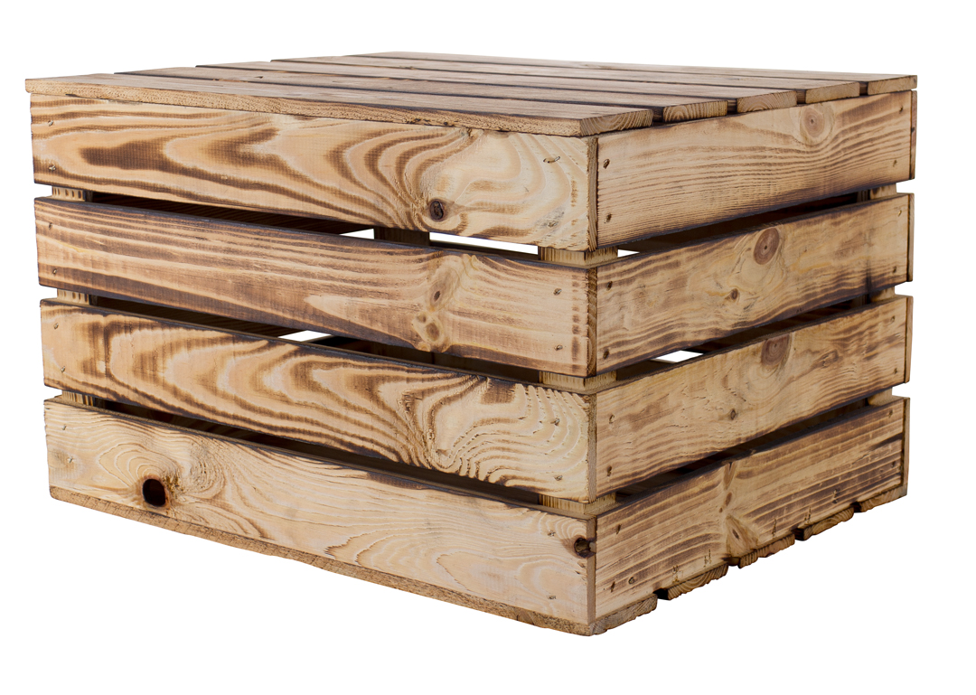Neue Holztruhe geflammt *klein* 48x36x30cm 3x Neue Holztruhe geflammt *klein* 48x36x28cm