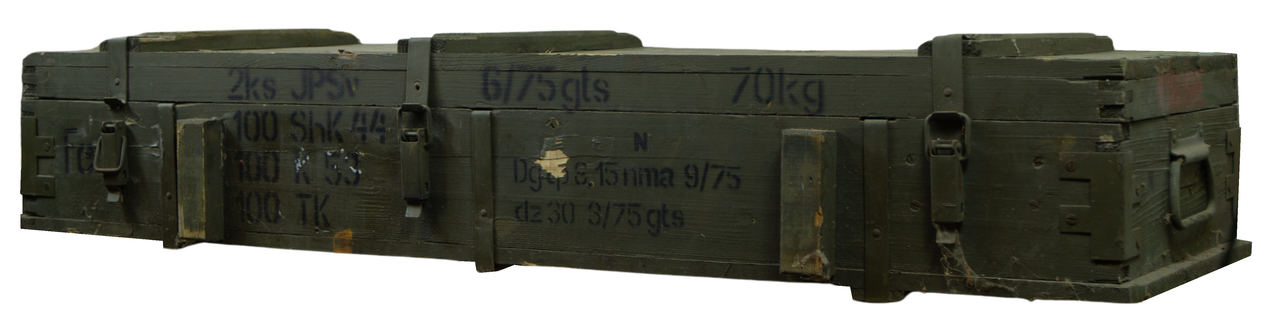 Neue lange Munitionskiste B-WARE 118x38x22cm Neue lange Munitionskiste B-WARE 118x38x22cm