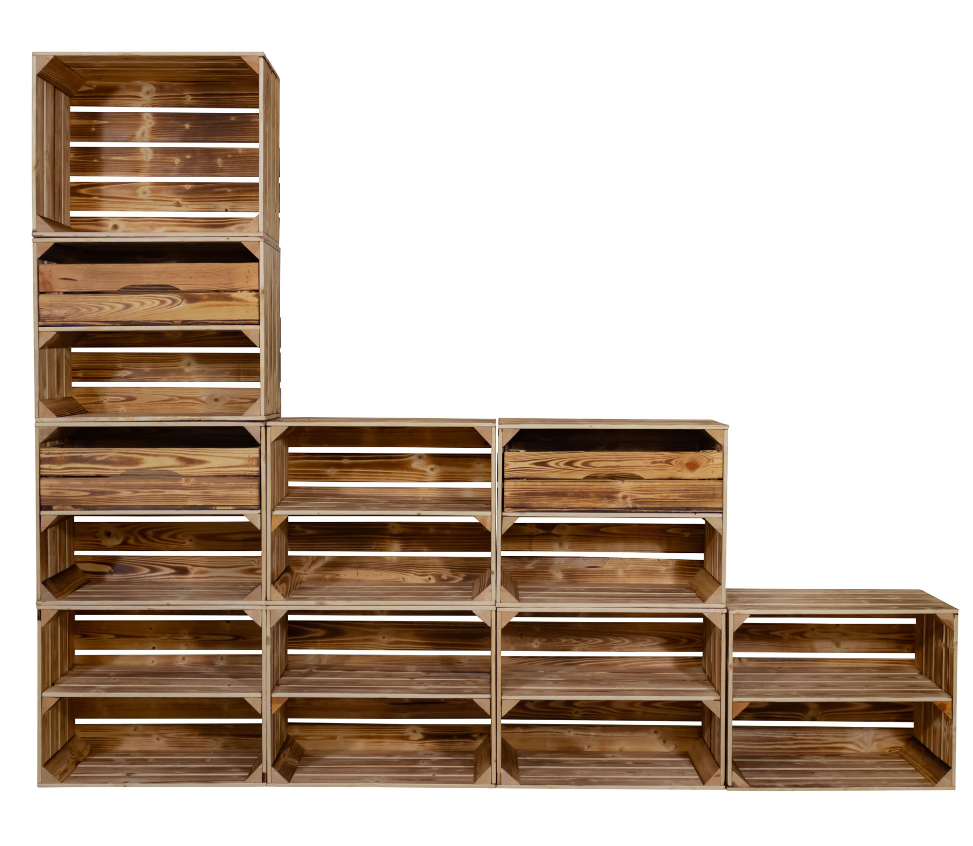 Flurregal "Larissa" mit Schuhregal und Schubladen Flurregal "Larissa" mit Schuhregal und Schubladen