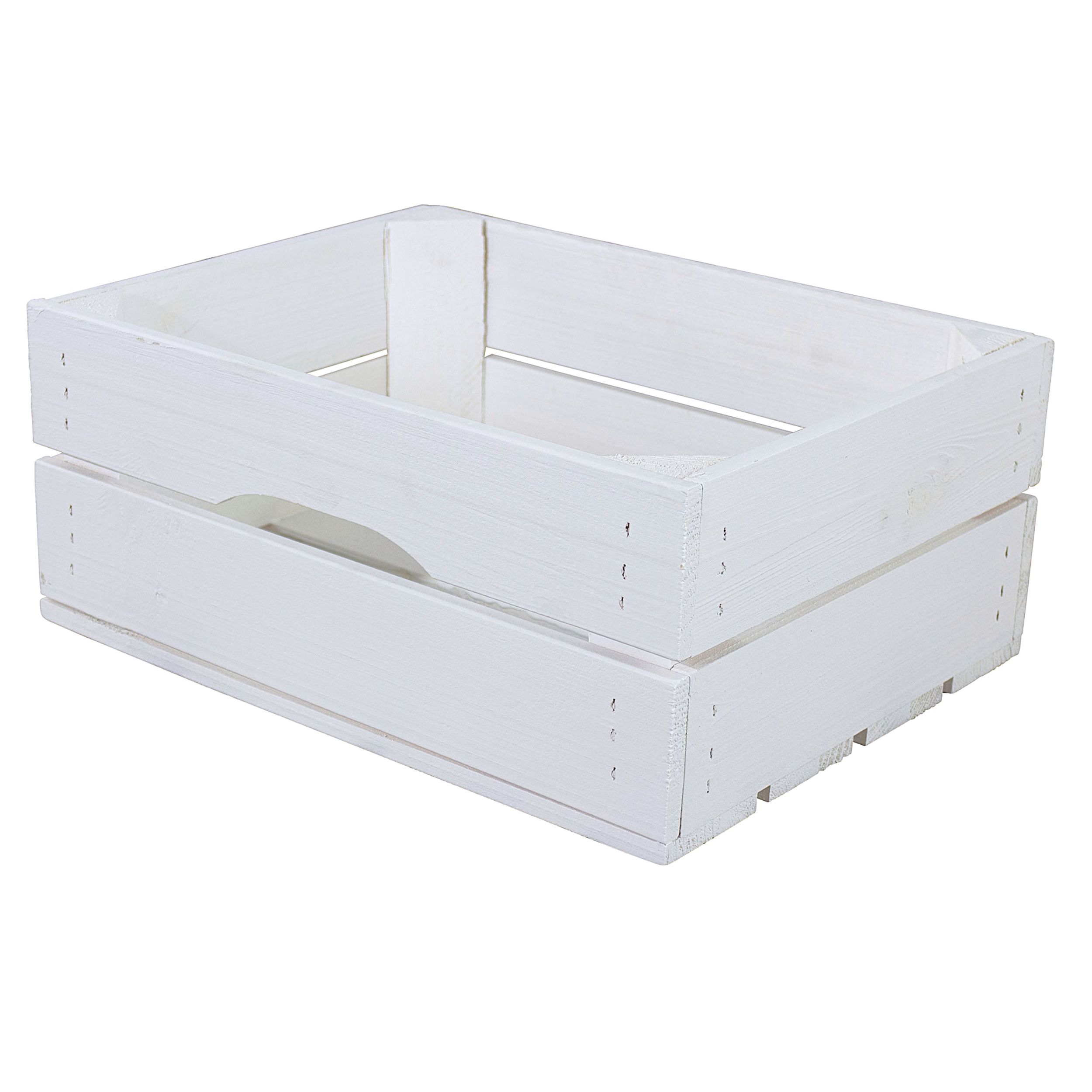 Kleine weiße Schublade 37x29x15,7cm