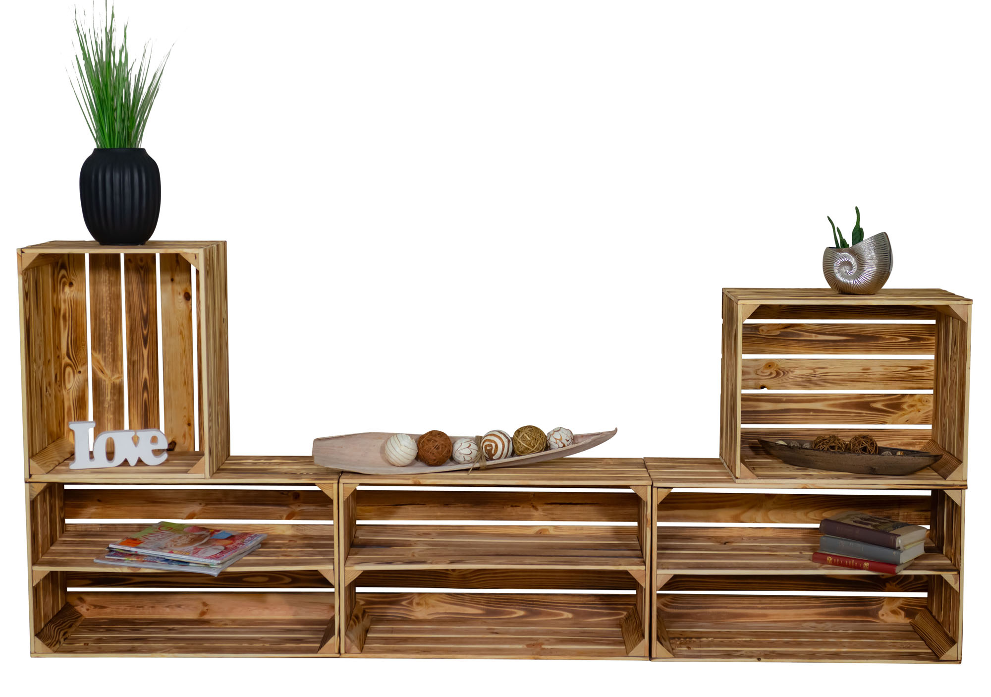 TV-Board "Amrum" mit Regal