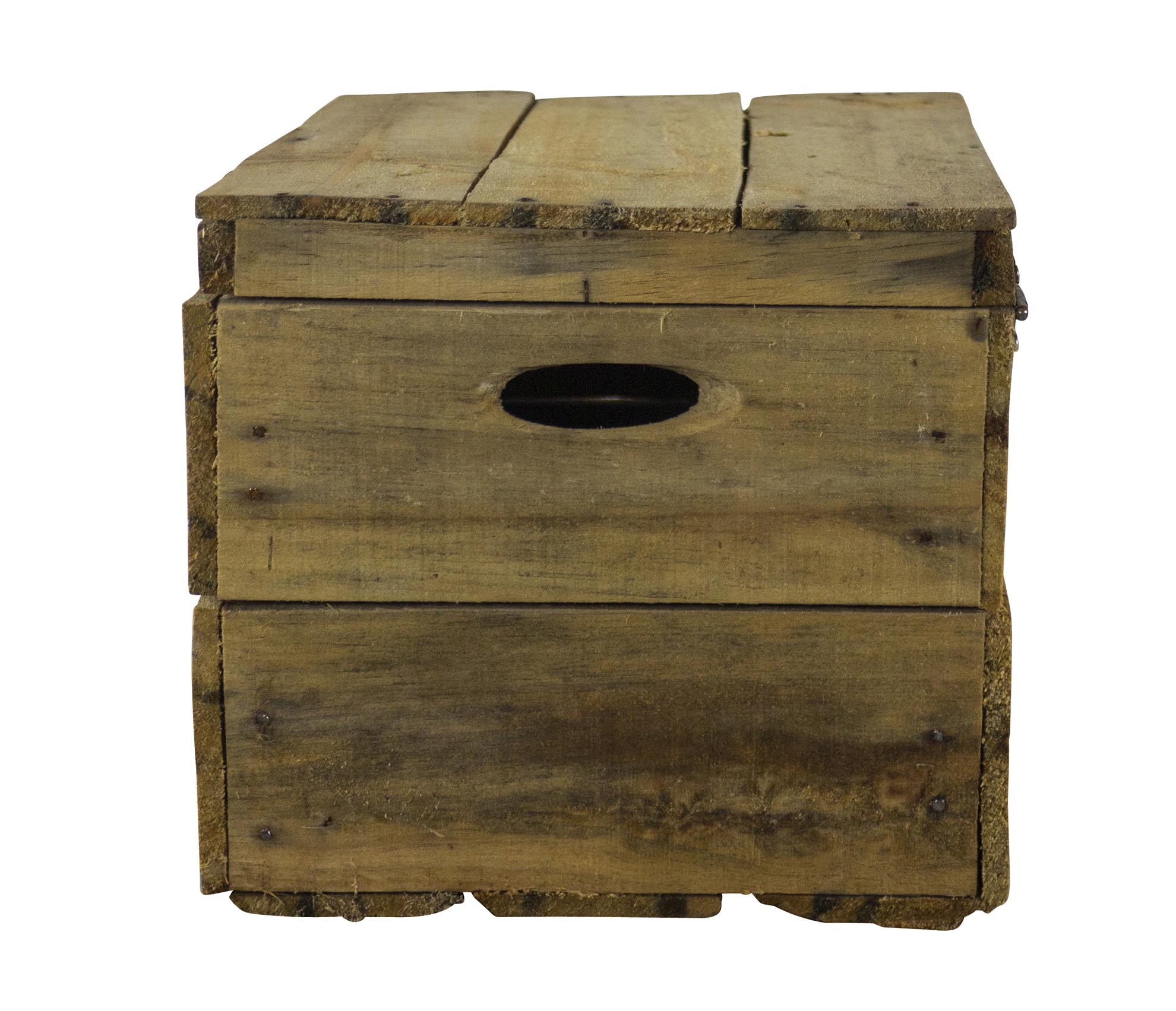 Rustikale Obstkiste mit Deckel und Aufdruck Whisky 42x31x28cm Rustikale Obstkiste mit Deckel und Aufdruck Whisky 42x31x28cm